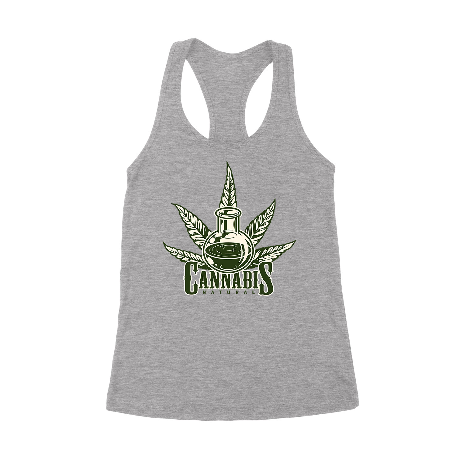 cannabis kanabisz marihuána Sportszürke Női Trikó