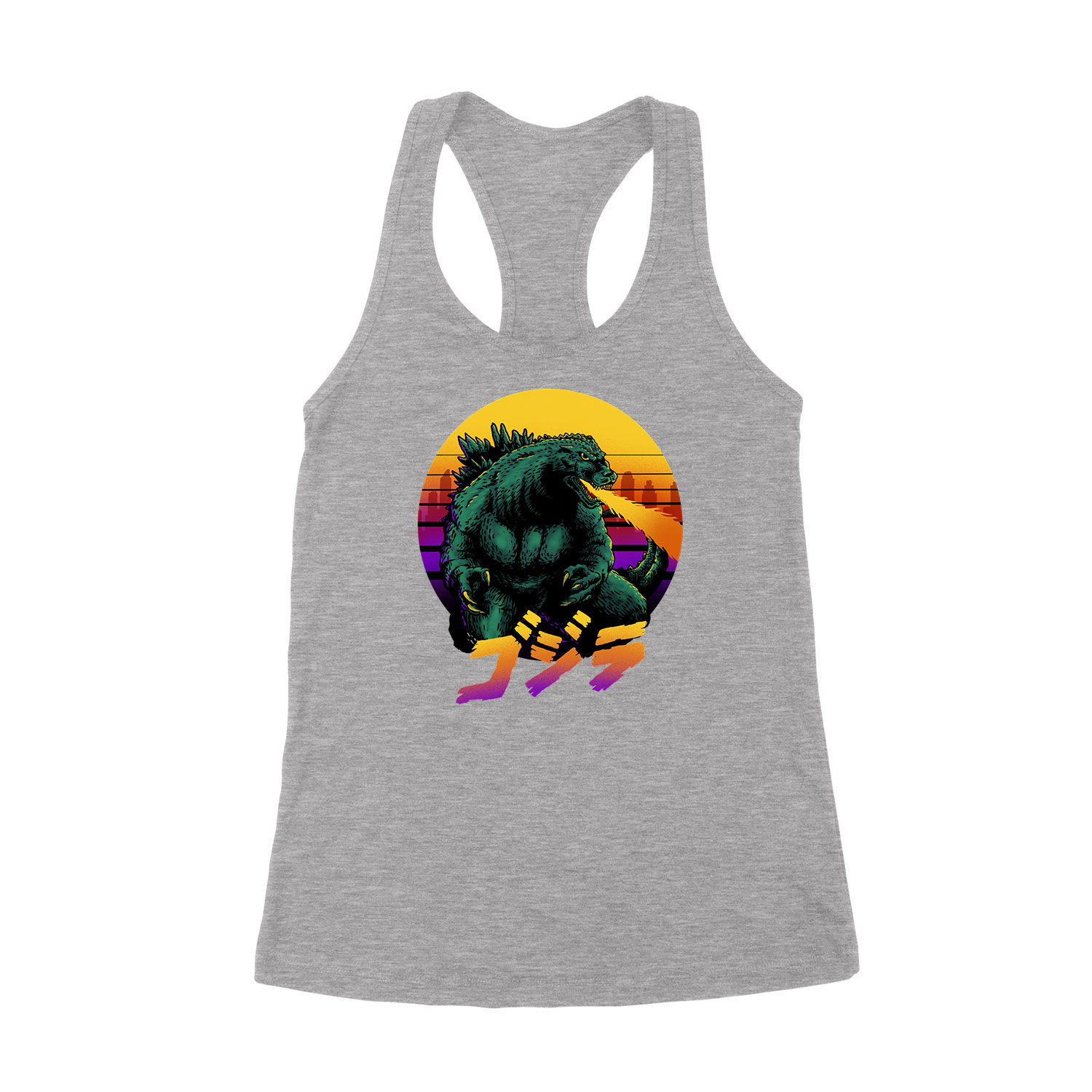 Godzilla Sportszürke Női Trikó