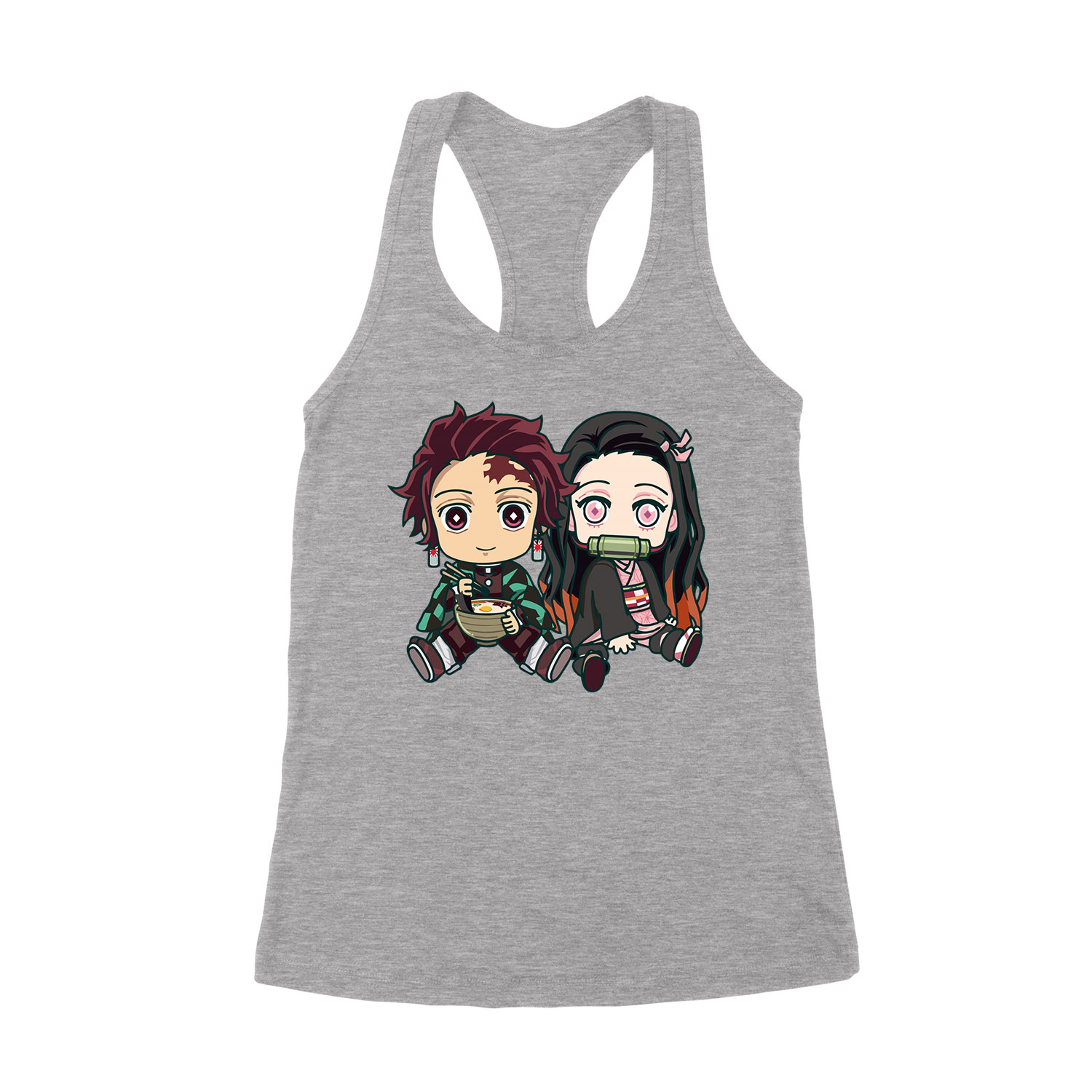 nezuko tanjiro demon slayer Sportszürke Női Trikó