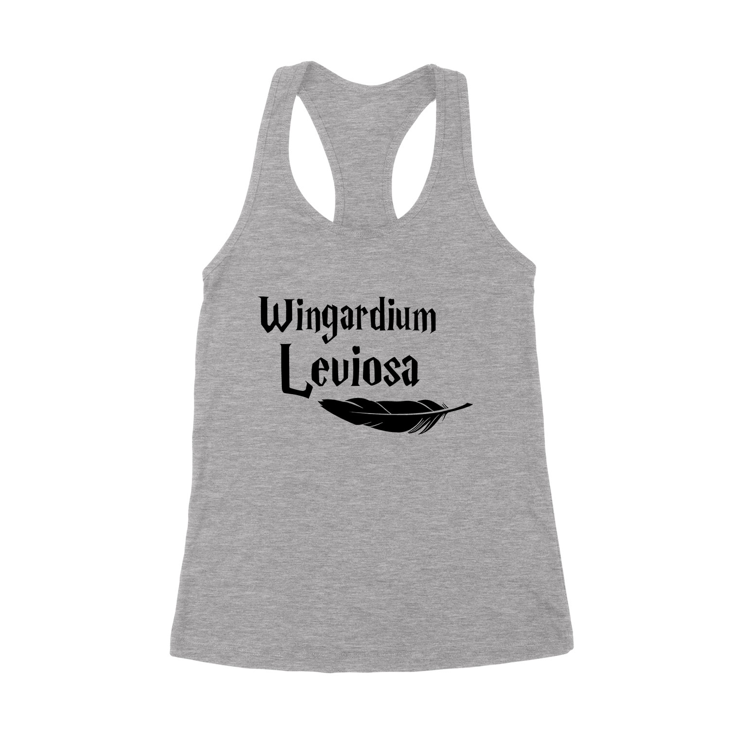 harry potter wingardium leviosa Sportszürke Női Trikó