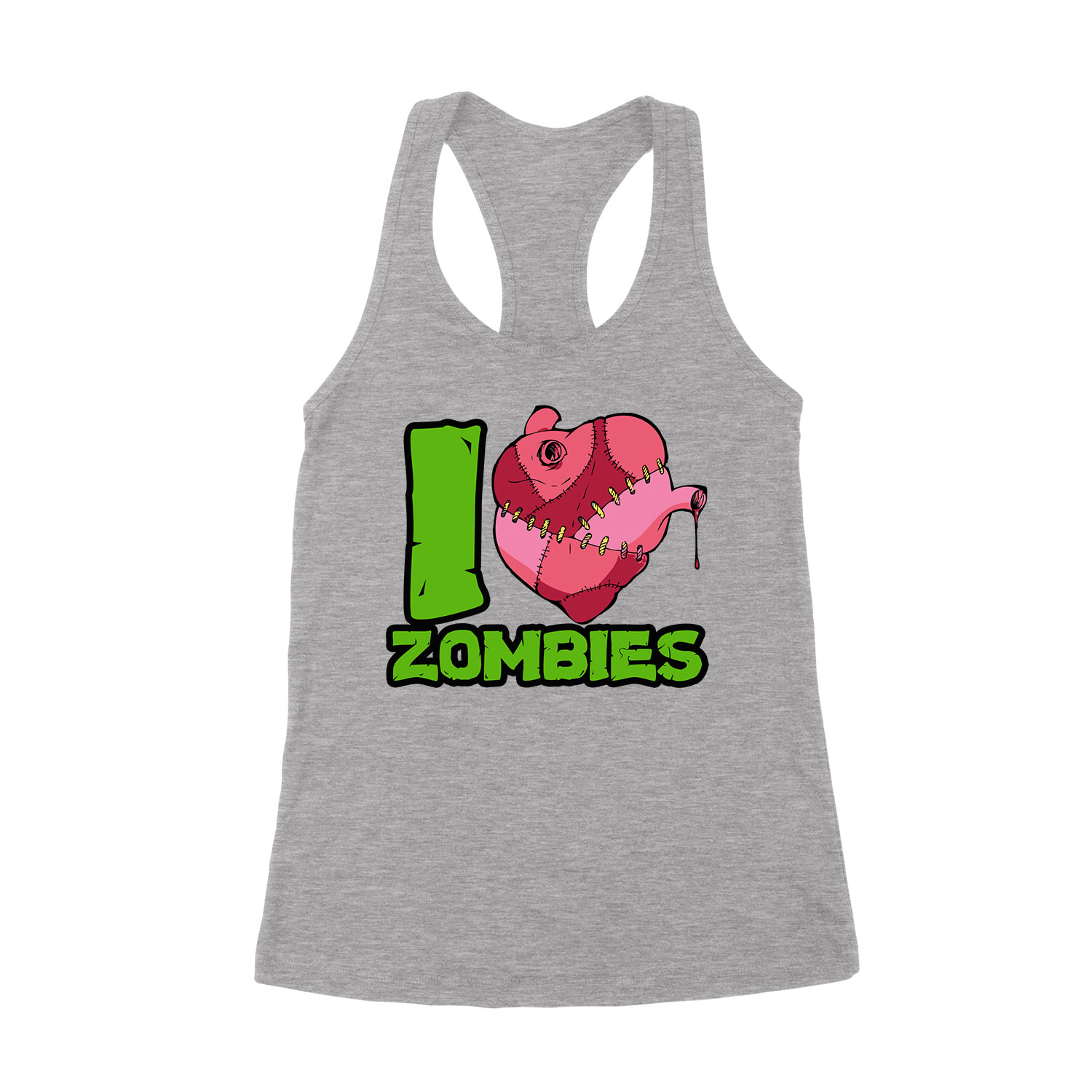 zombi zombis Sportszürke Női Trikó