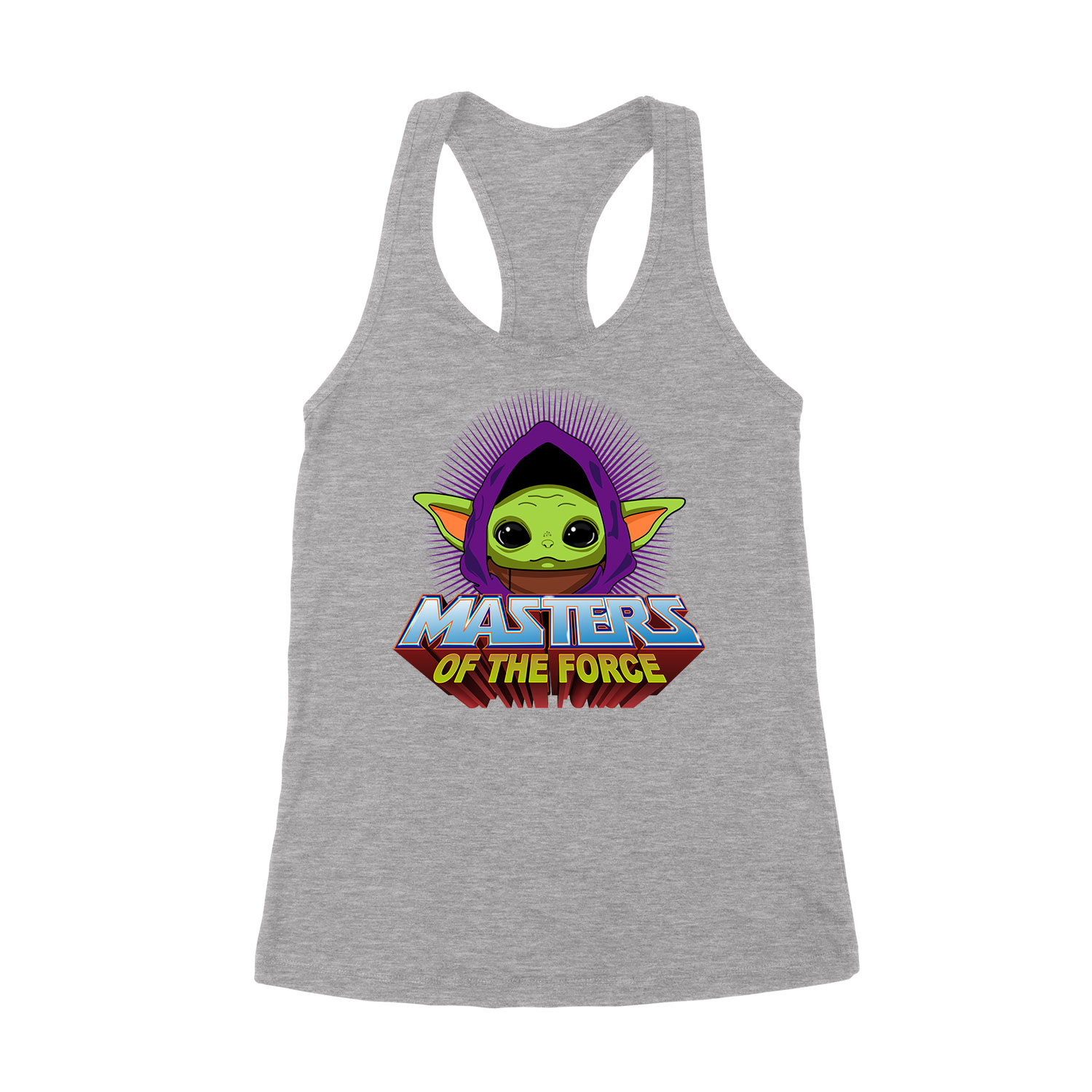 baba yoda baby yoda force Sportszürke Női Trikó