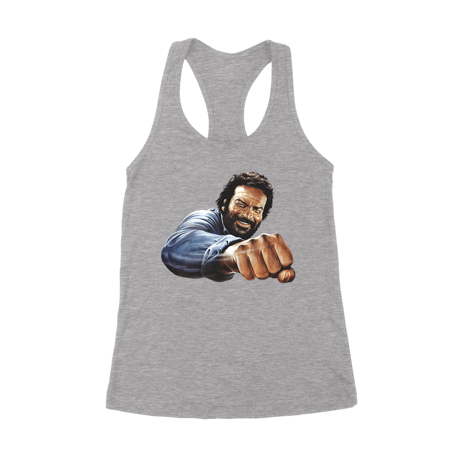 bud spencer pofon Sportszürke Női Trikó