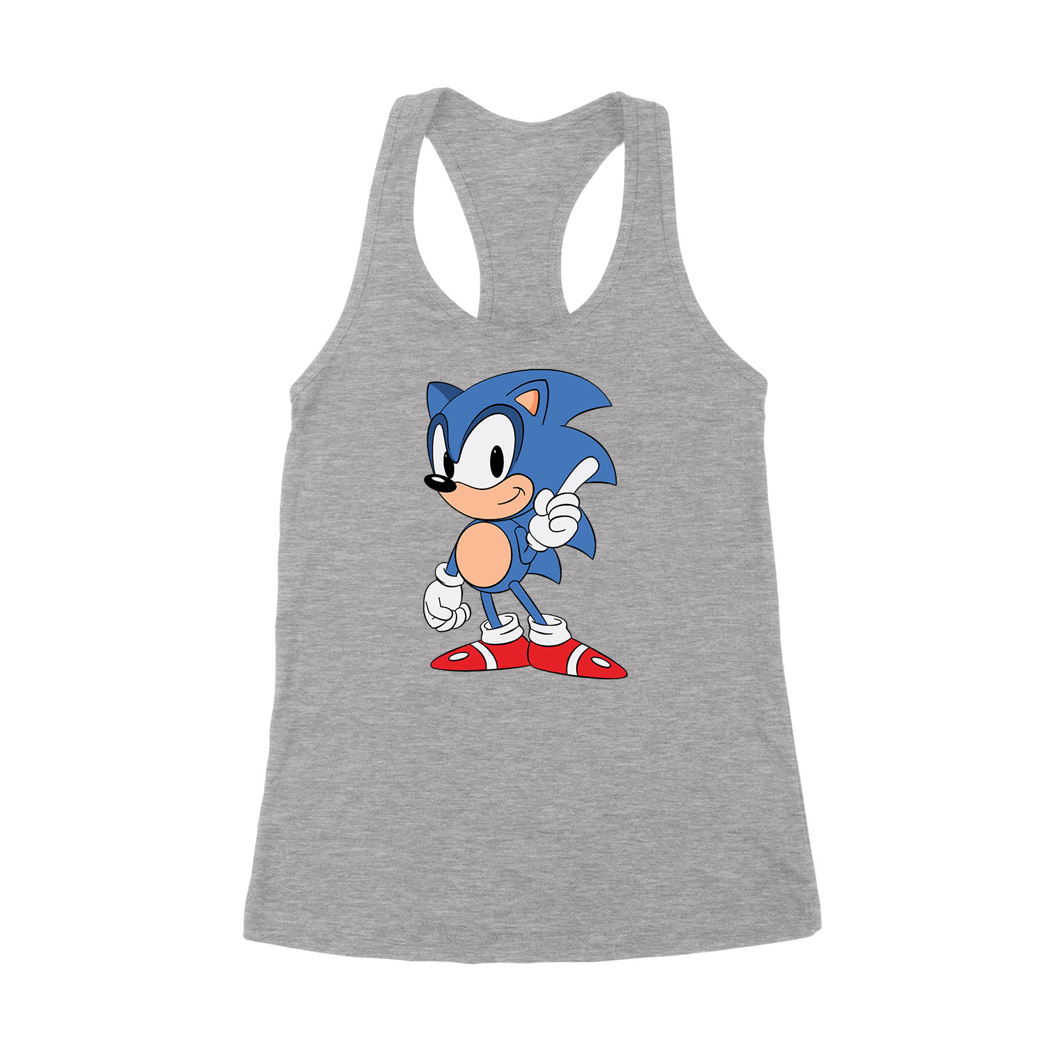 sonic Sportszürke Női Trikó