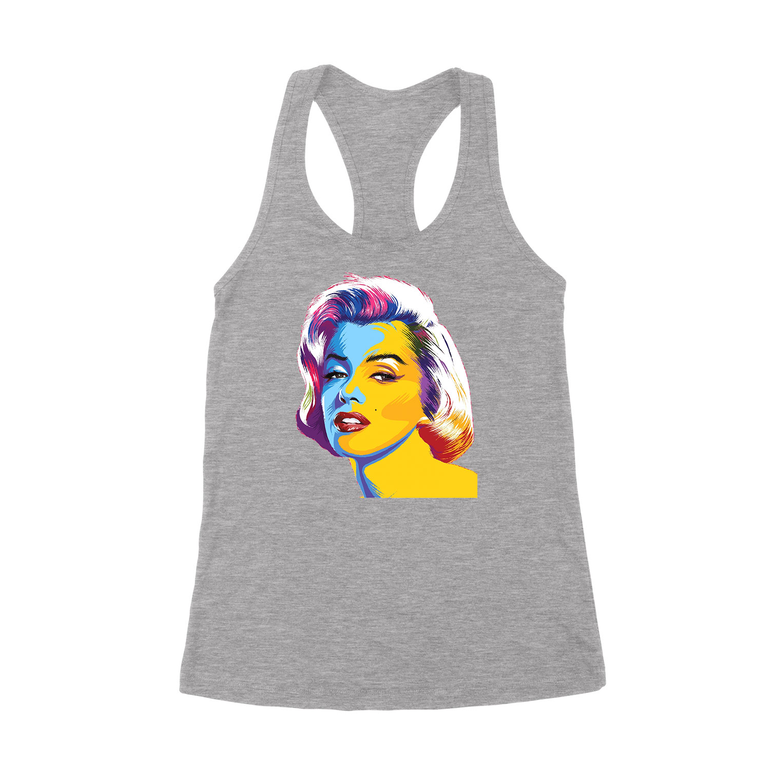 Marilyn Monroe Sportszürke Női Trikó