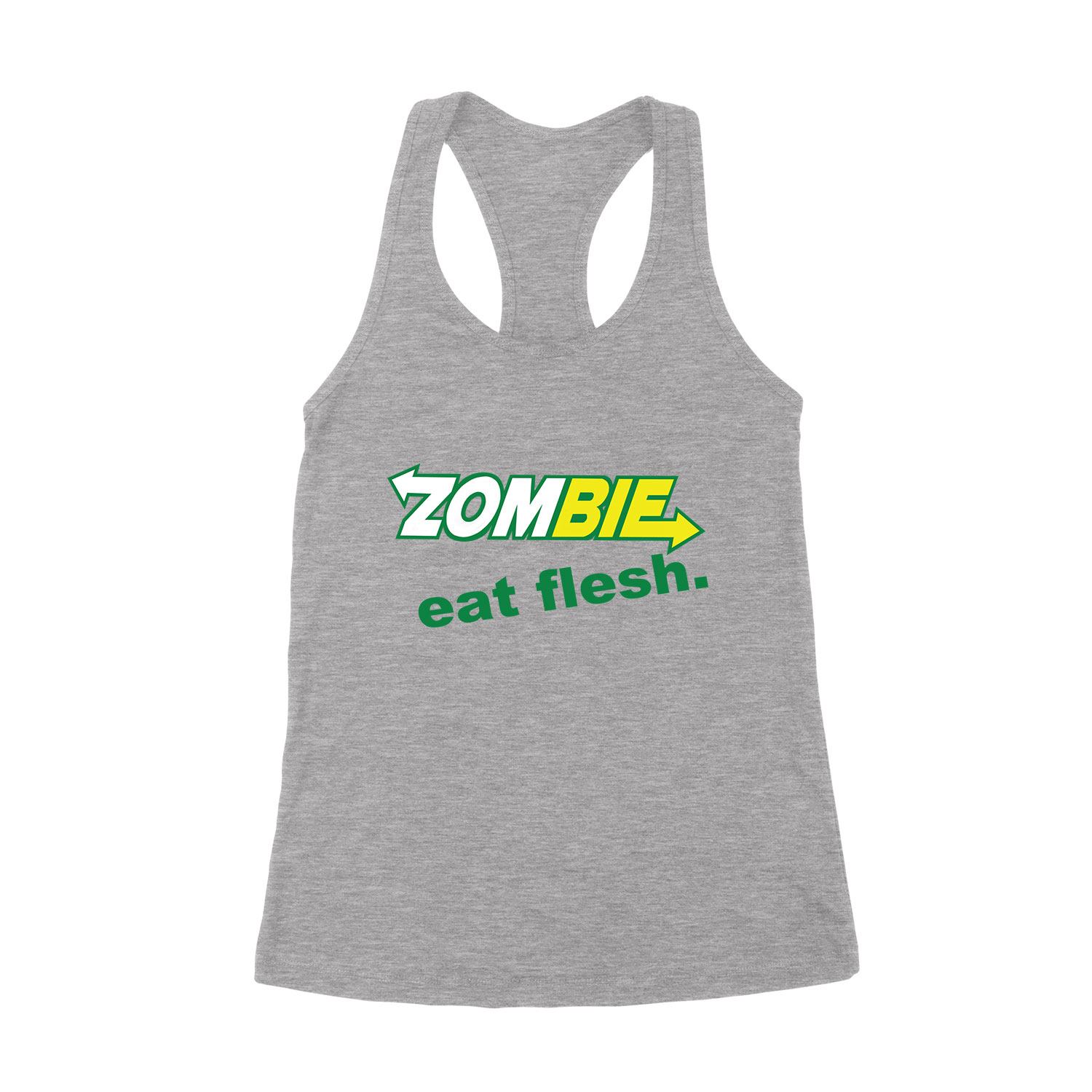 zombie zombis zombik Sportszürke Női Trikó