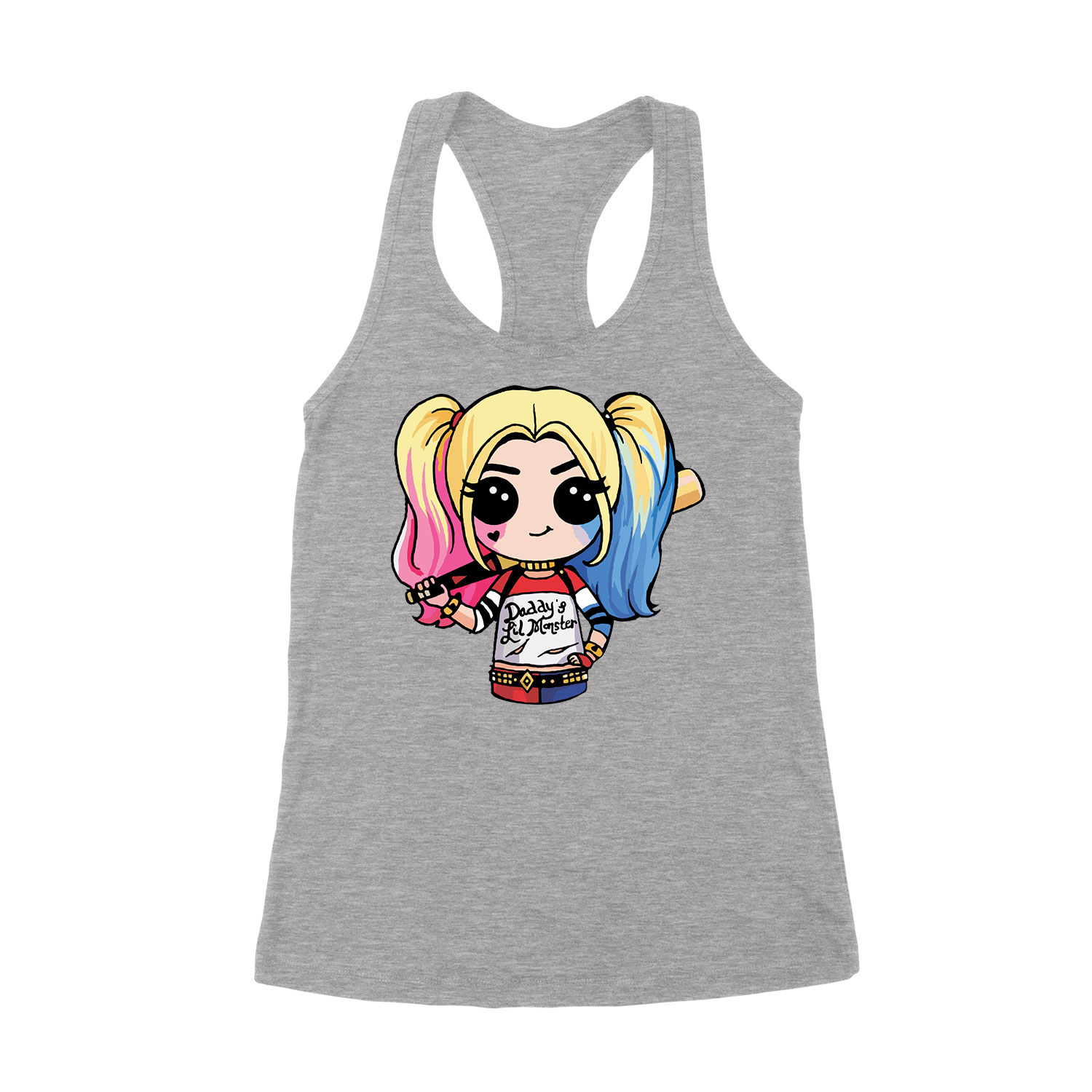 chibi harley quinn Sportszürke Női Trikó