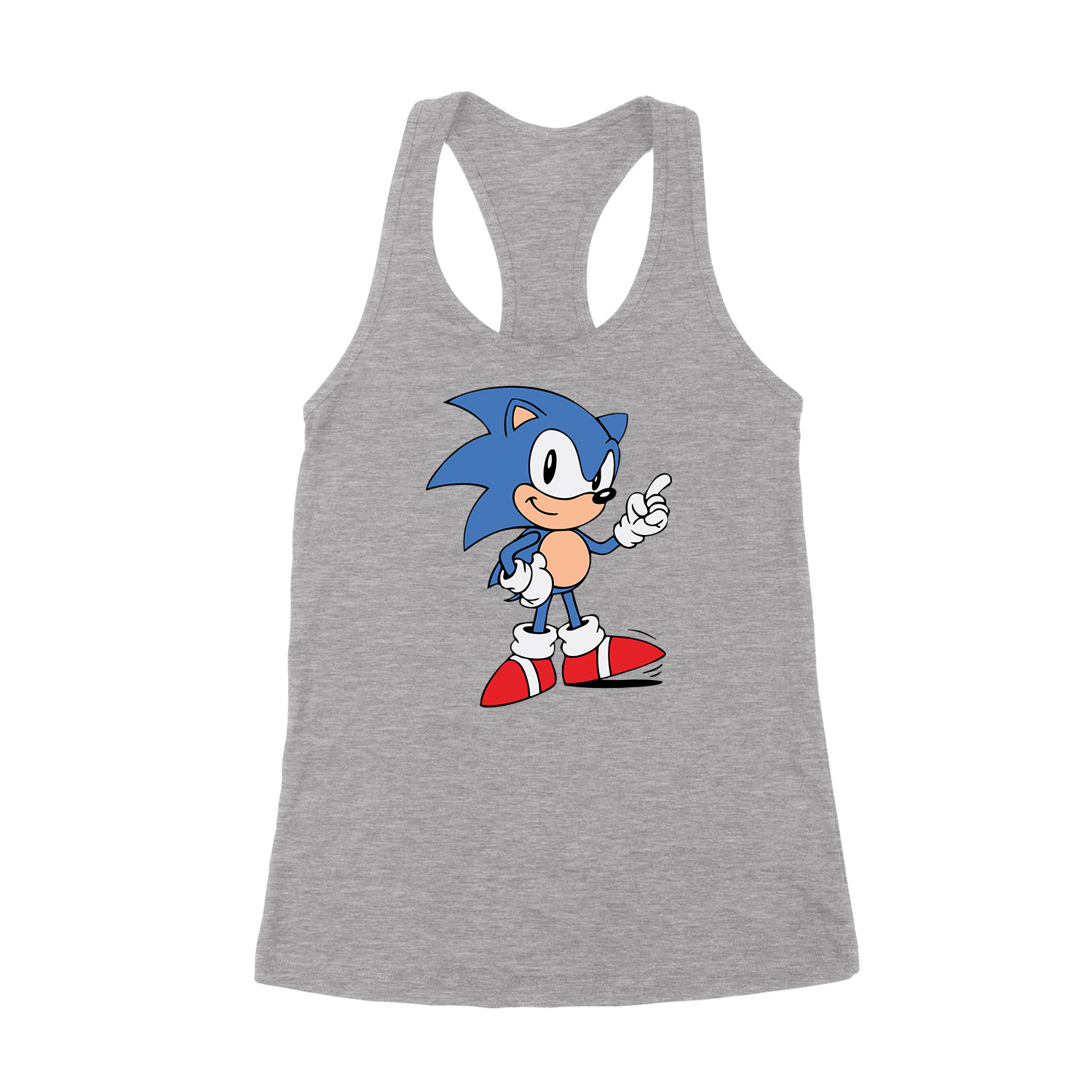 sonic Sportszürke Női Trikó