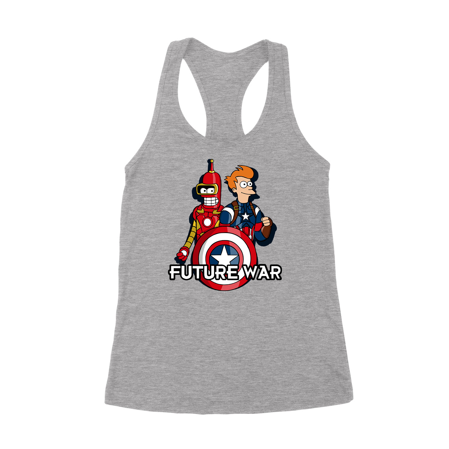 futurama Sportszürke Női Trikó