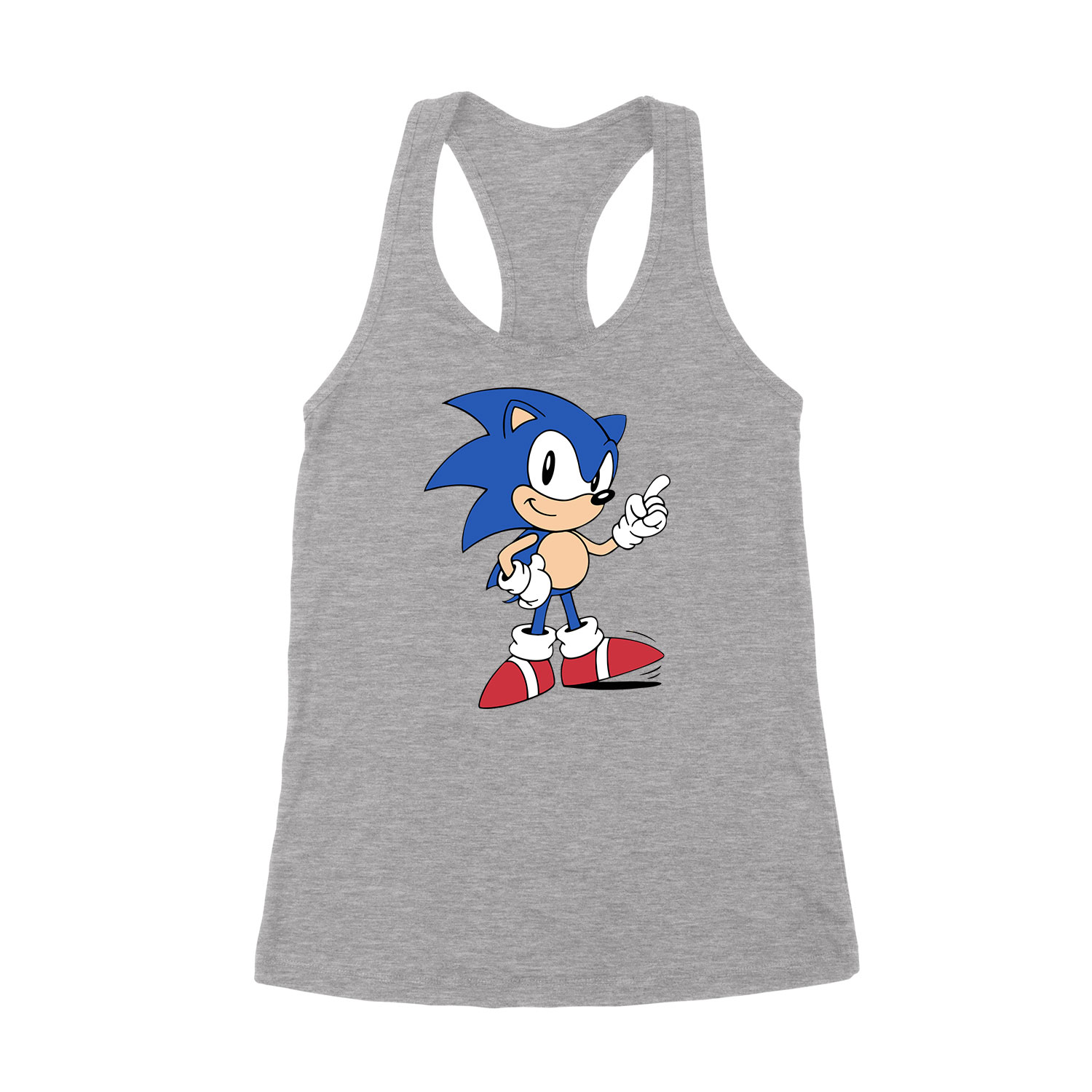 sonic Sportszürke Női Trikó