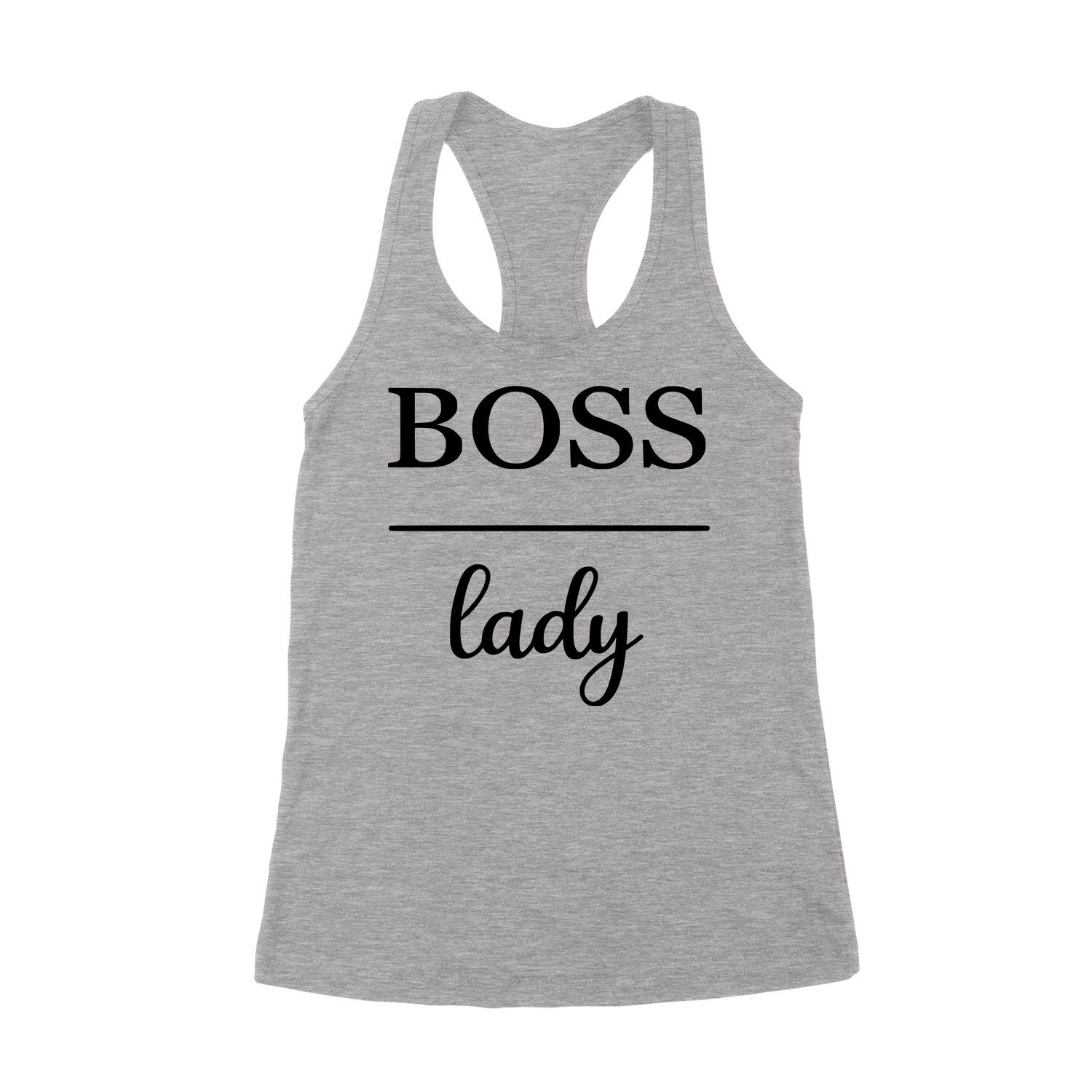 boss lady Sportszürke Női Trikó