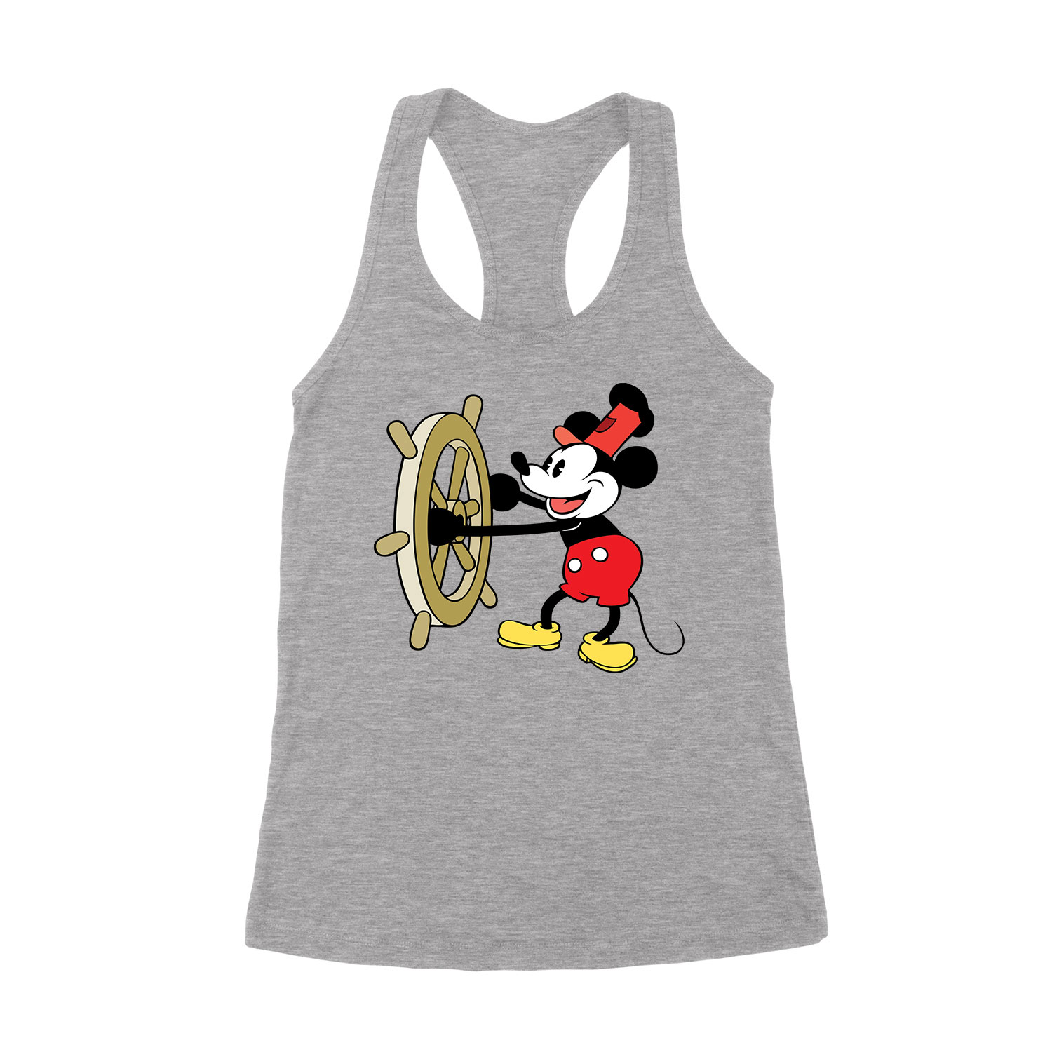 steamboat willie mickey egér Sportszürke Női Trikó
