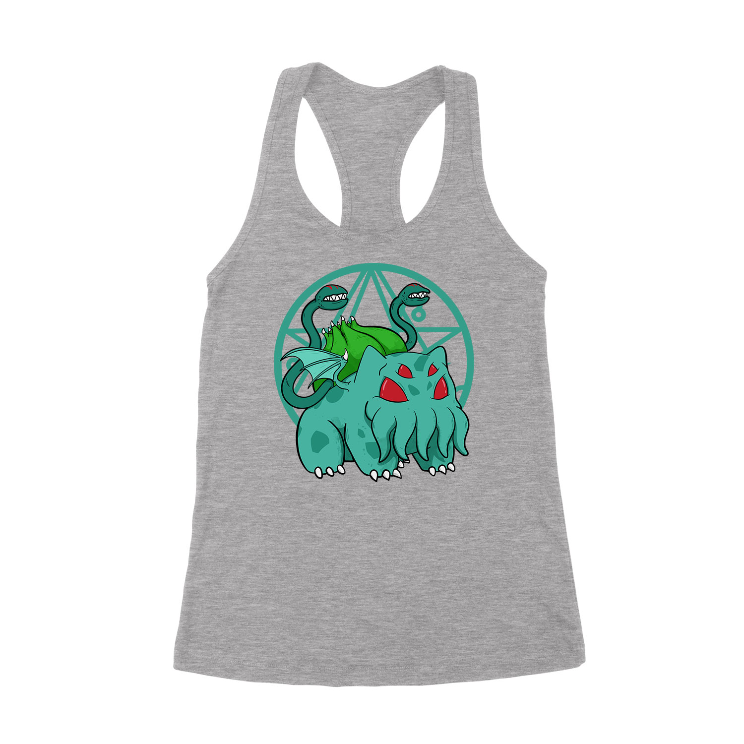 cthulhu bulbasaur Sportszürke Női Trikó