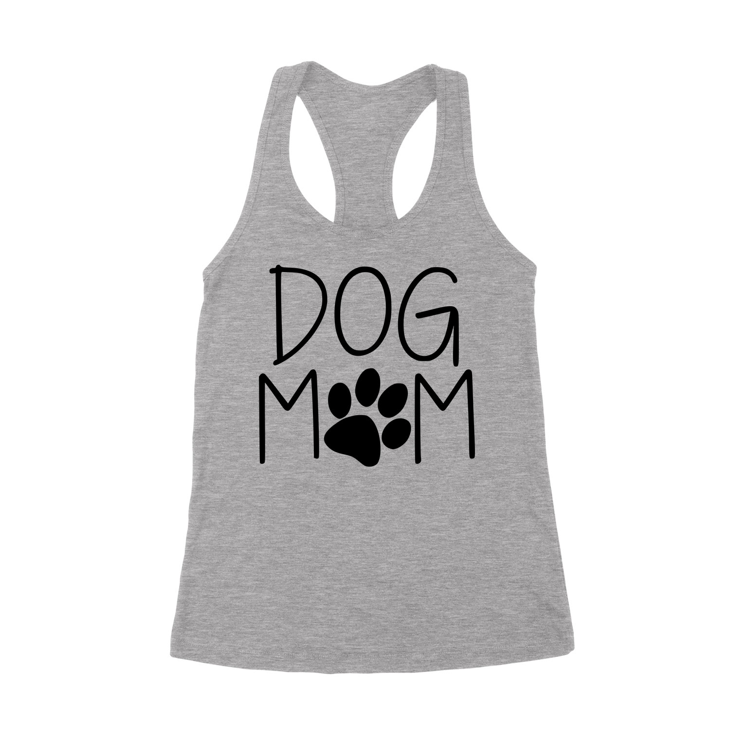 dog mom kutya kutyás Sportszürke Női Trikó