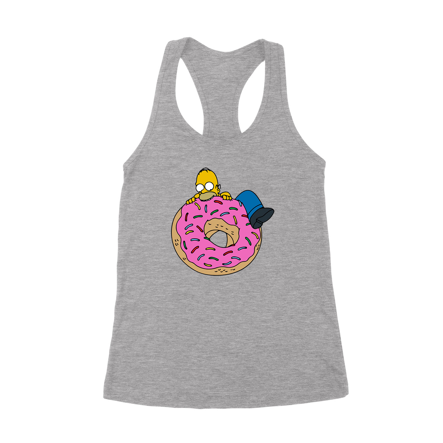 homer simpson fánk Sportszürke Női Trikó