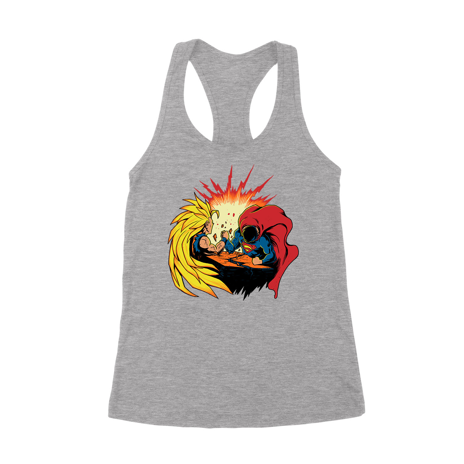 son goku superman Sportszürke Női Trikó