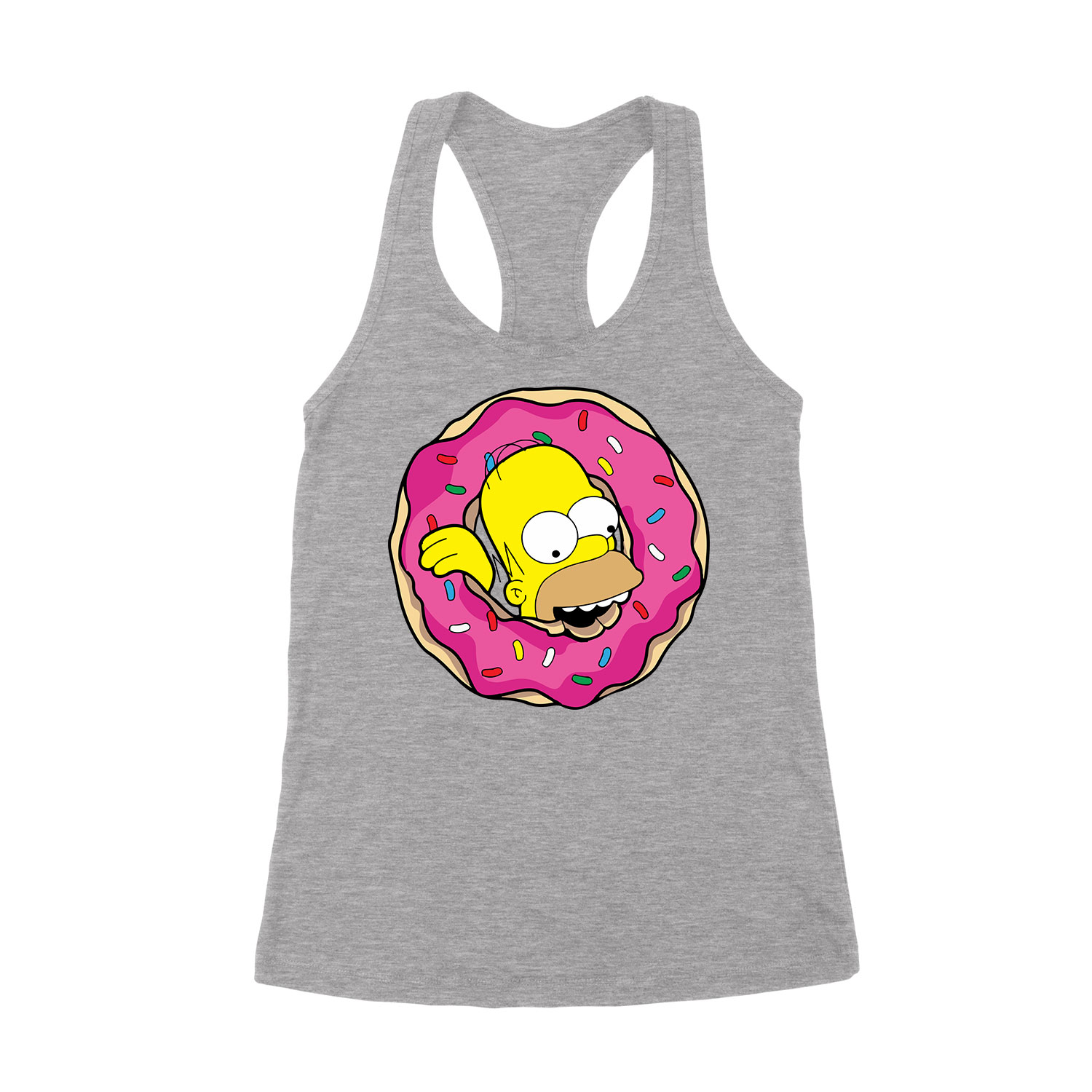 homer simpson Sportszürke Női Trikó