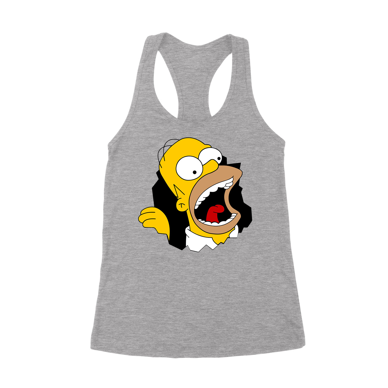 homer simpson Sportszürke Női Trikó