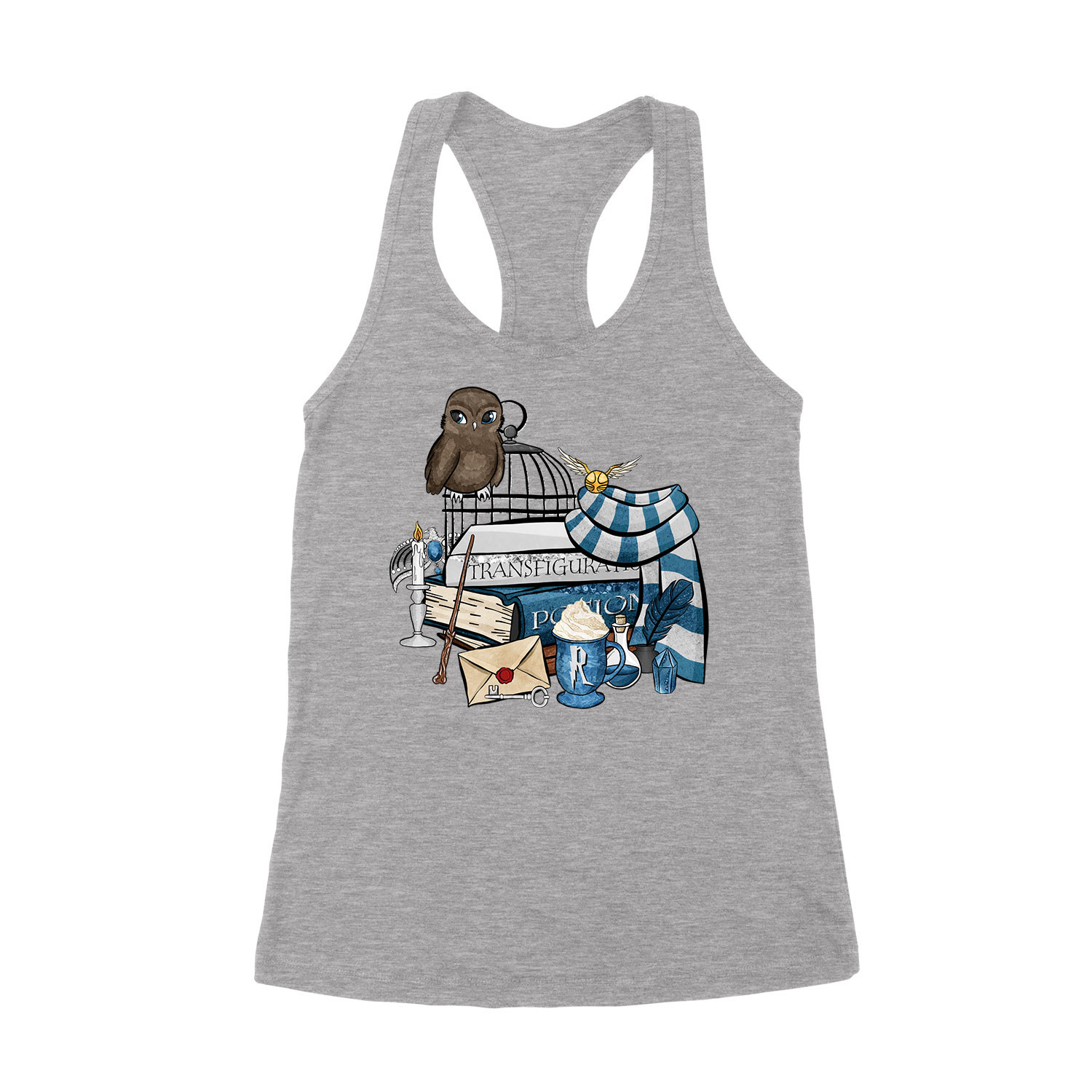 harry potter hollóhát ravenclaw Sportszürke Női Trikó