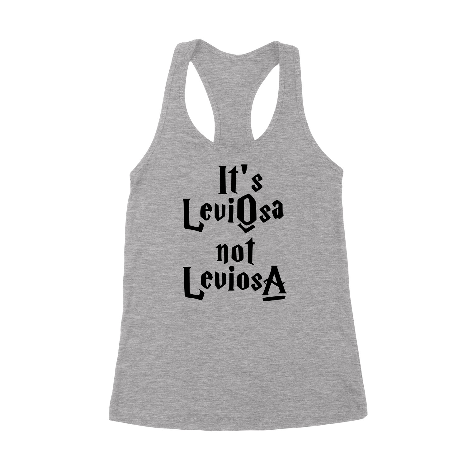 its leviosa not leviosa wingardium leviosa Sportszürke Női Trikó