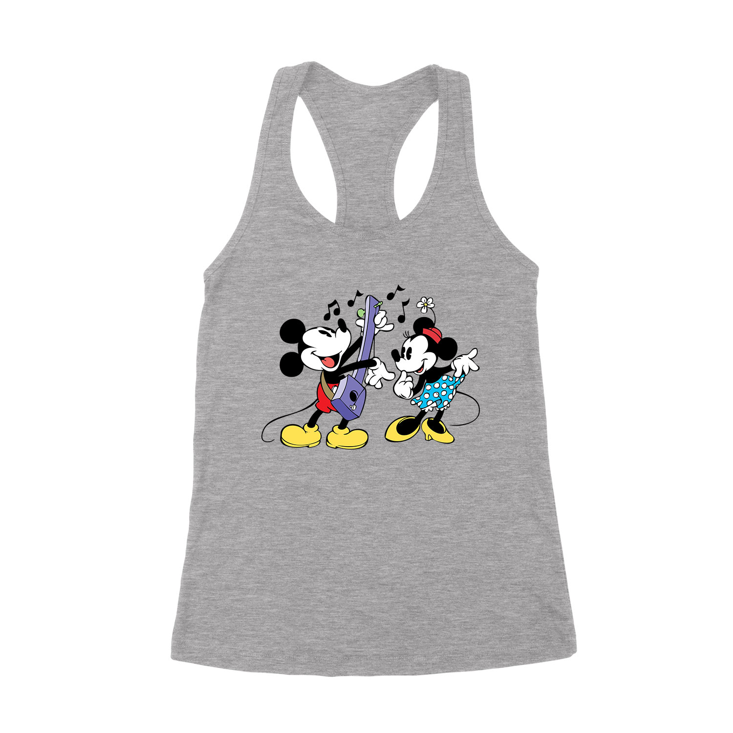 mickey és minnie egér Sportszürke Női Trikó
