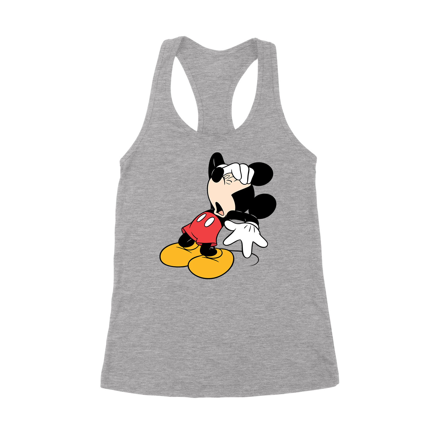 mickey egér  Sportszürke Női Trikó