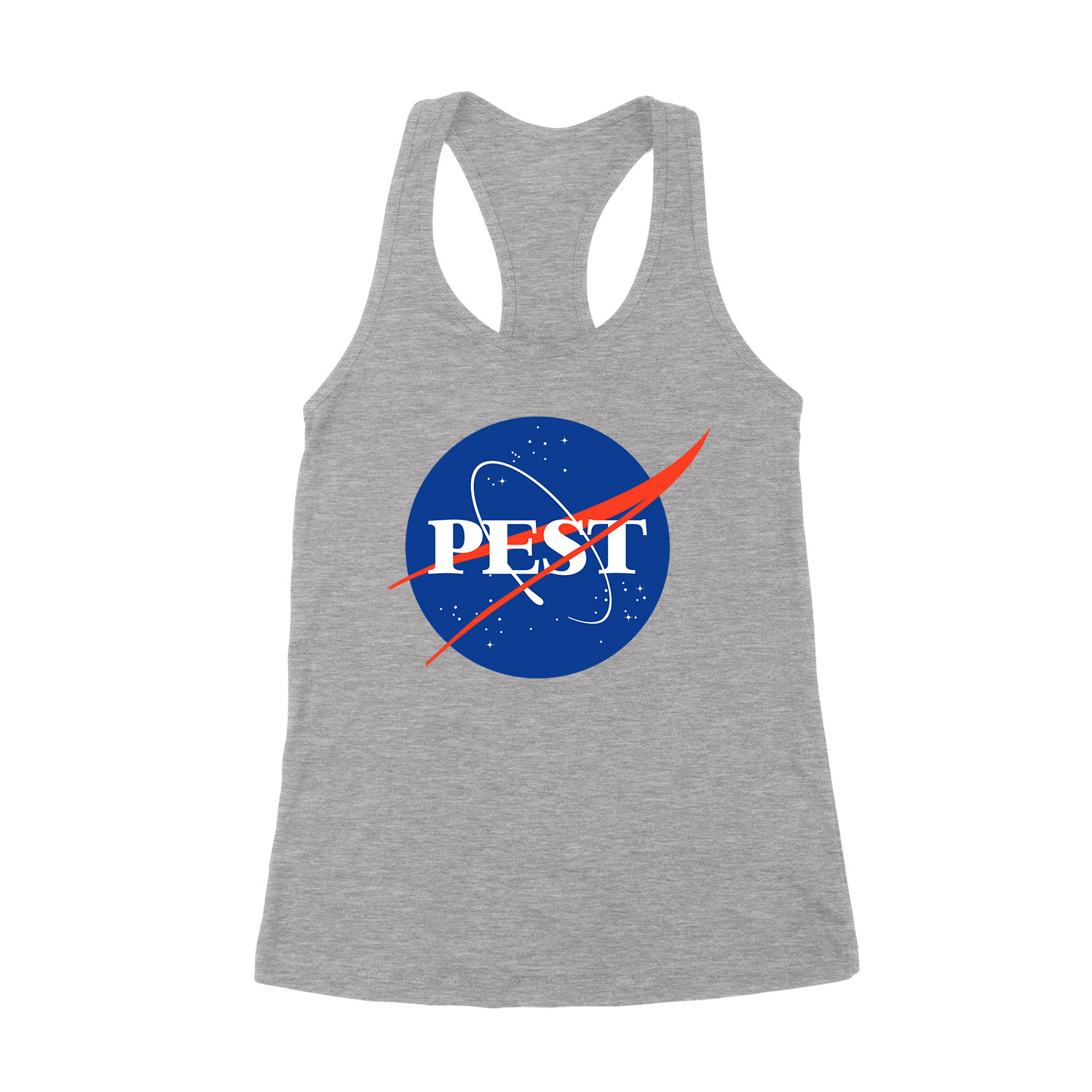 Pest budapest nasa Sportszürke Női Trikó