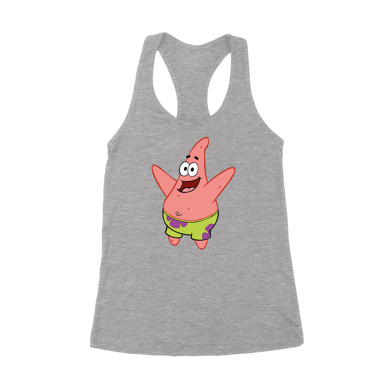 patrik csillag spongya bob Sportszürke Női Trikó