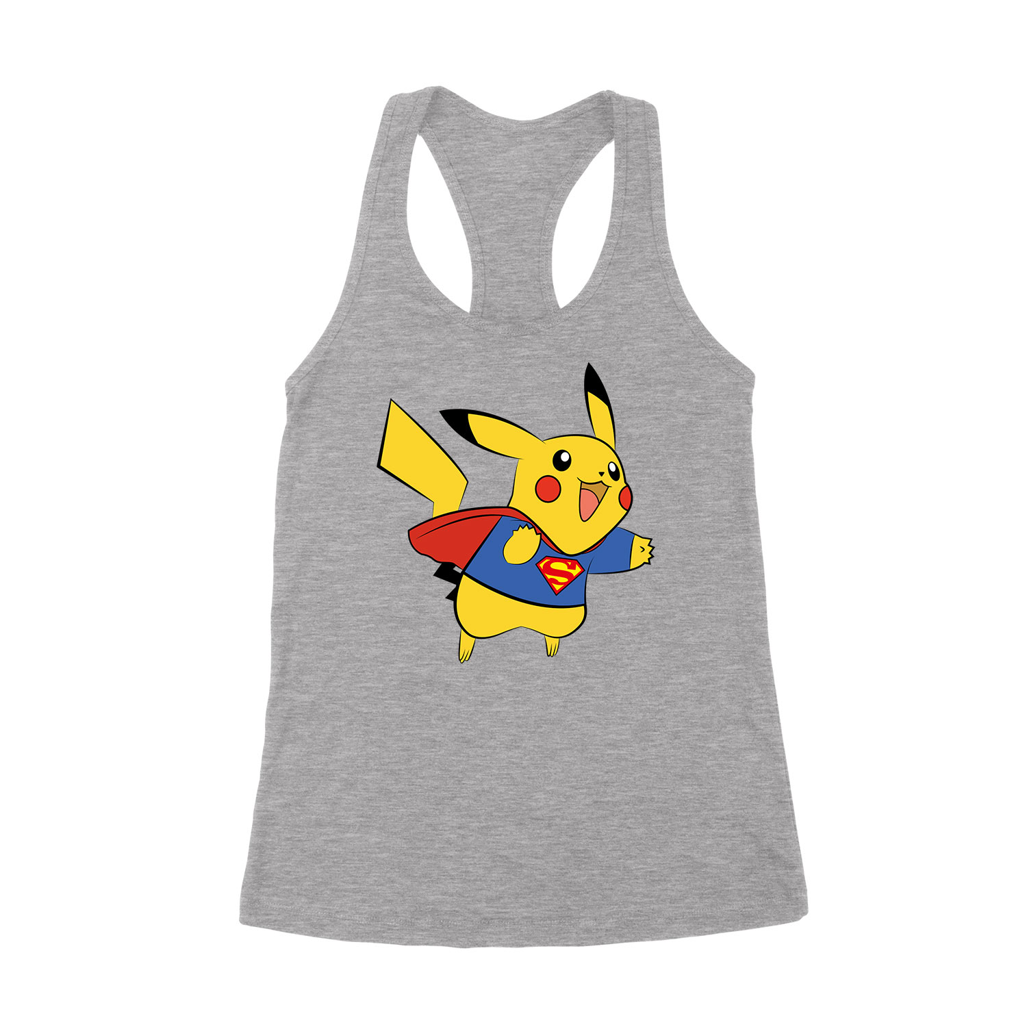 pokemon pikachu Sportszürke Női Trikó