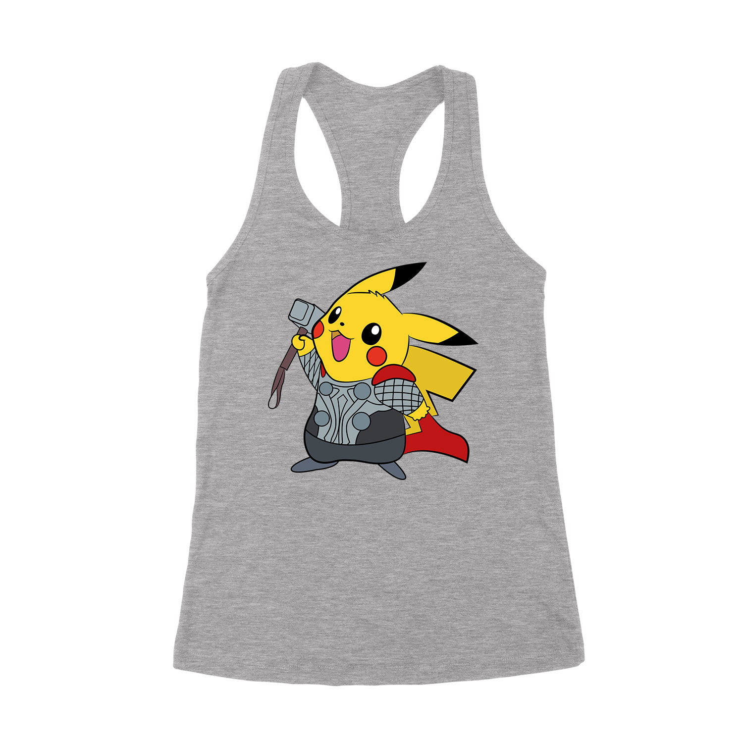 pokemon pikachu Sportszürke Női Trikó