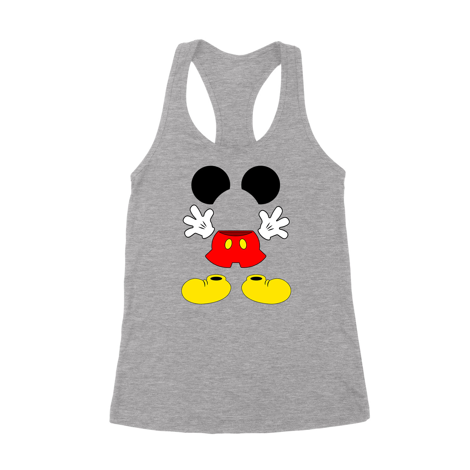 Mickey egér Sportszürke Női Trikó