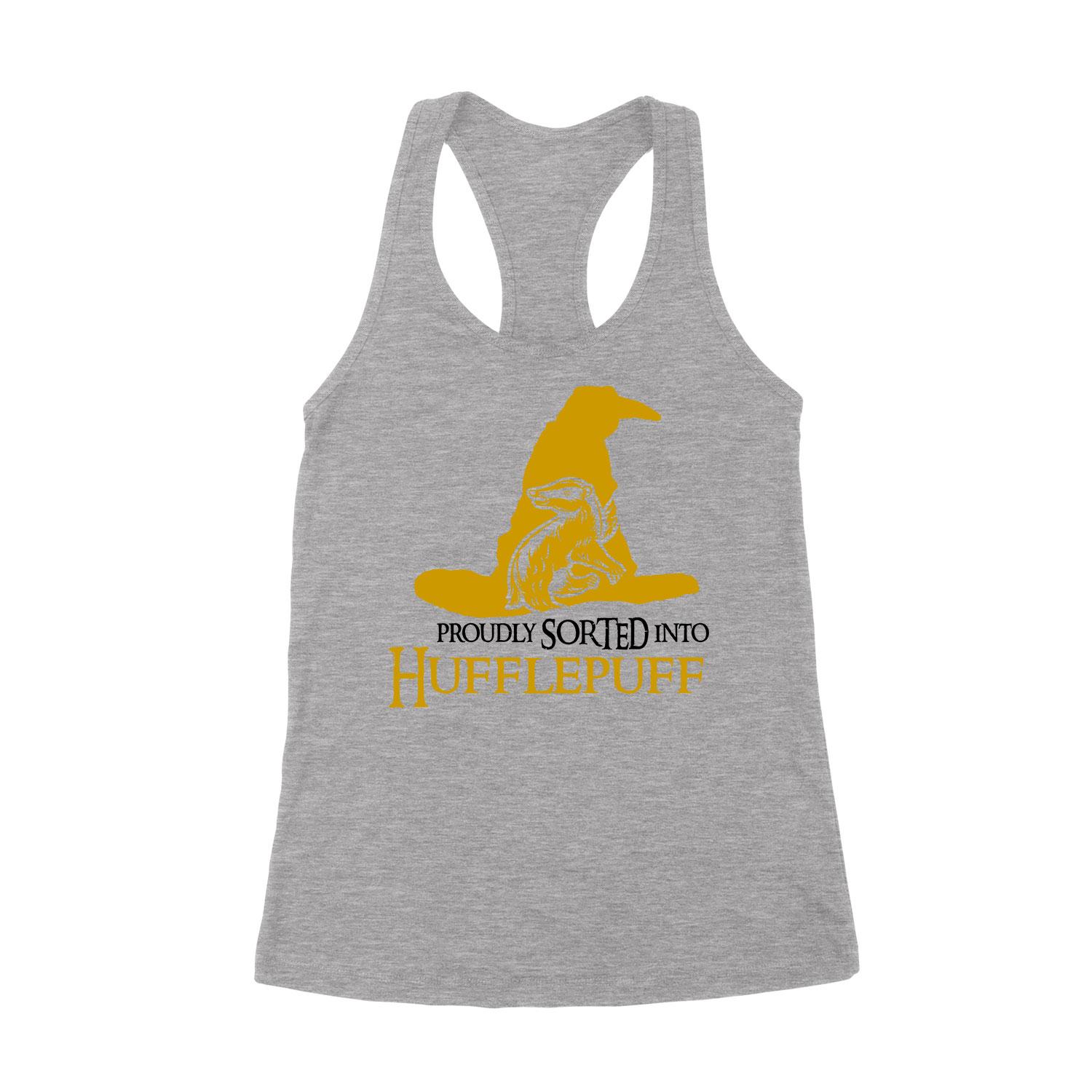 harry potter hugrabug hufflepuff Sportszürke Női Trikó