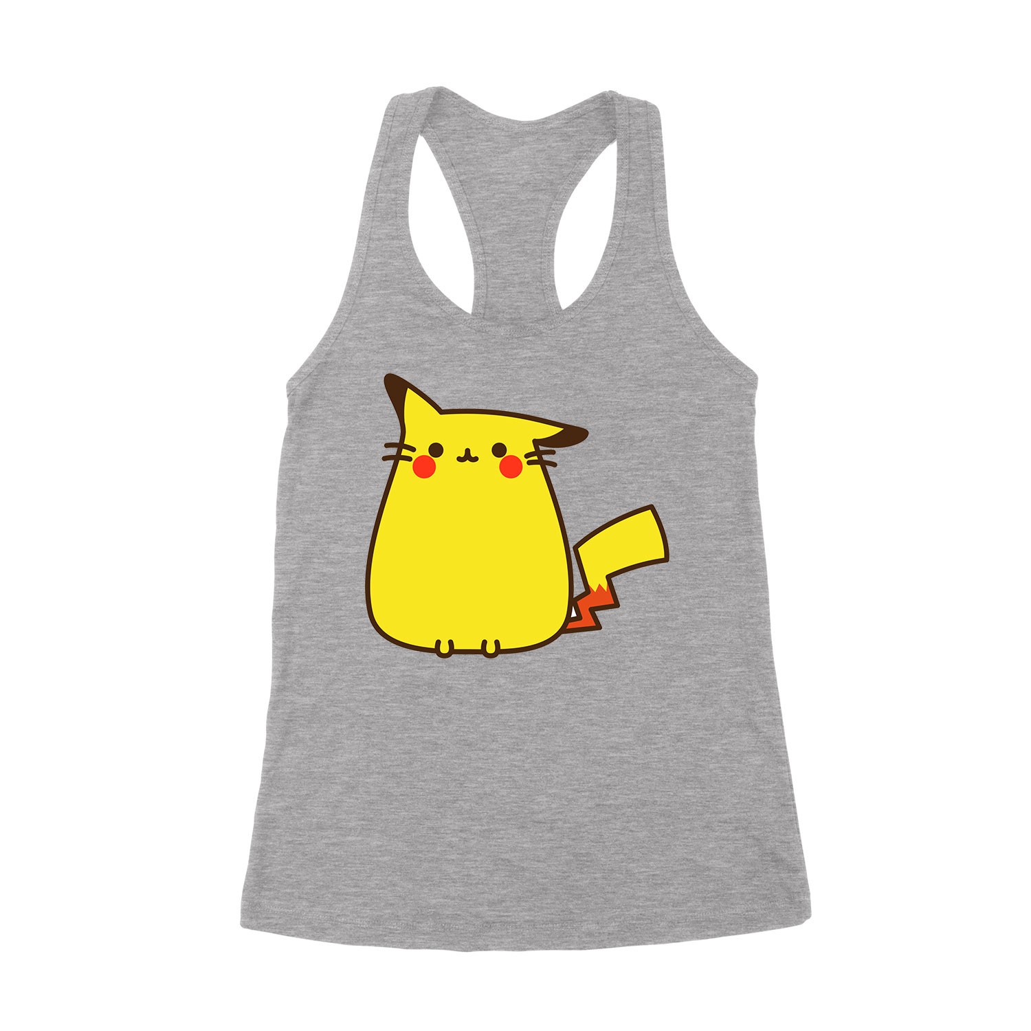 pusheen macska macskás cica cicás Sportszürke Női Trikó
