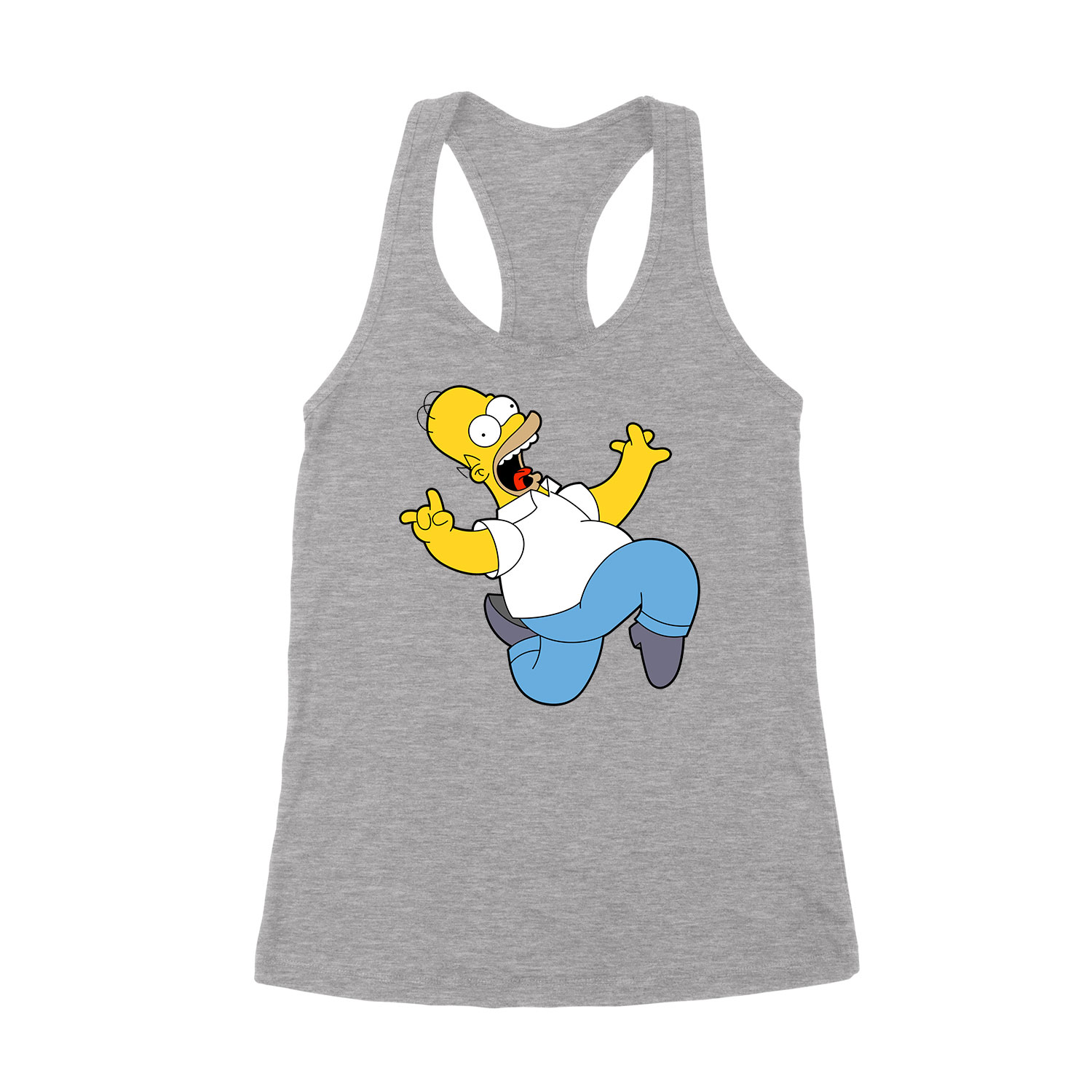 homer simpson Sportszürke Női Trikó