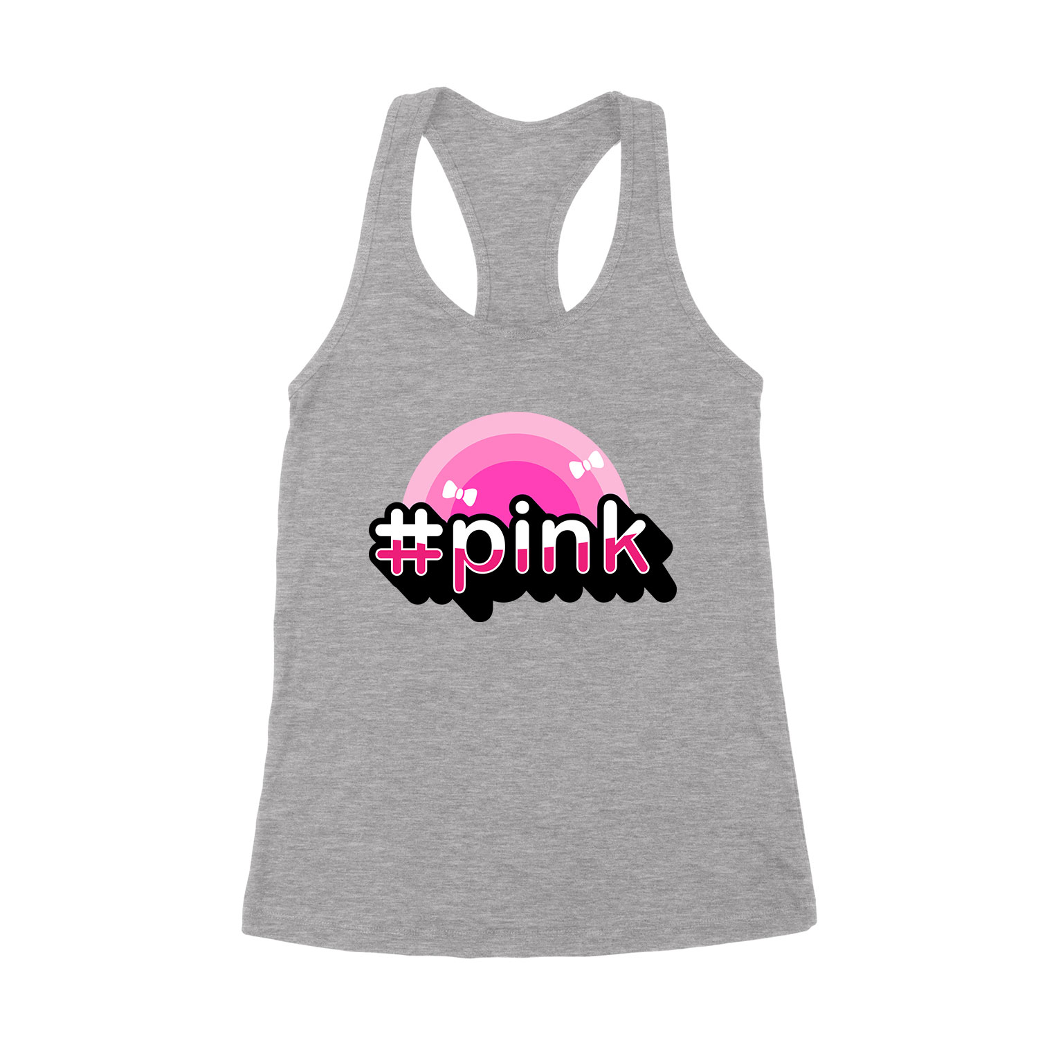 Pink Sportszürke Női Trikó