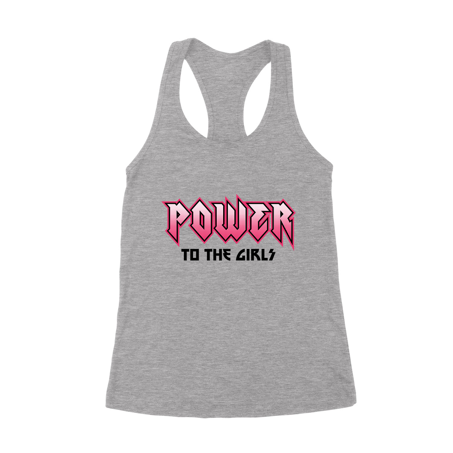 power to the girls girl power Sportszürke Női Trikó