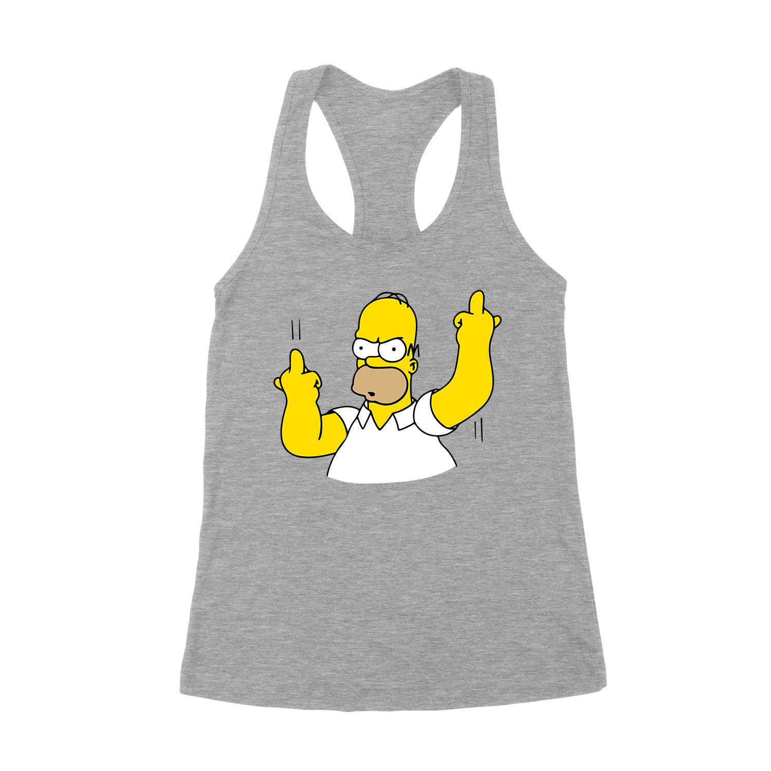 homer simpson Sportszürke Női Trikó