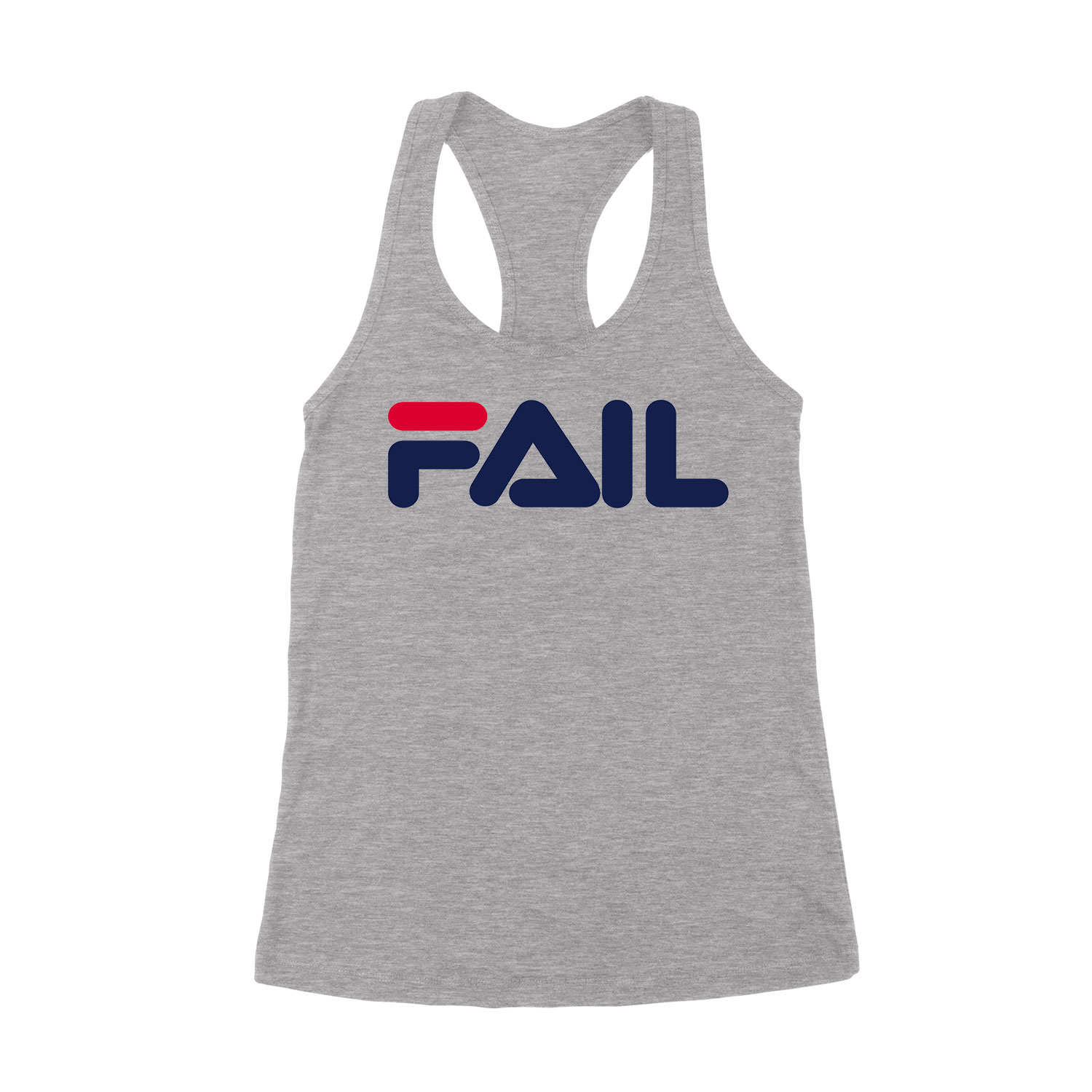 Fail fila humor Sportszürke Női Trikó