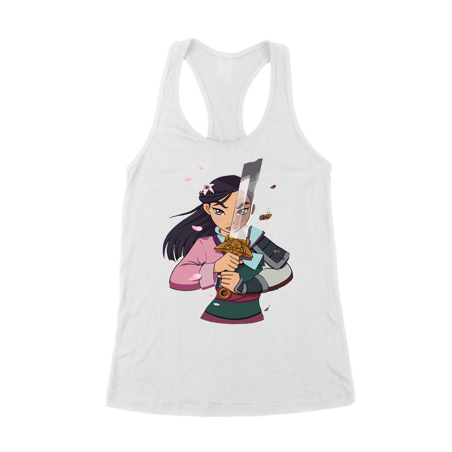 Mulan Fehér Női Trikó