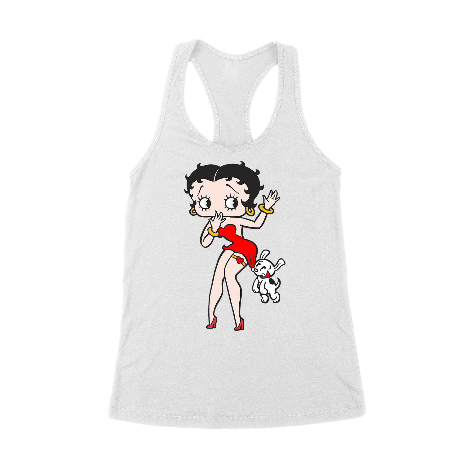 Betty Boop Fehér Női Trikó