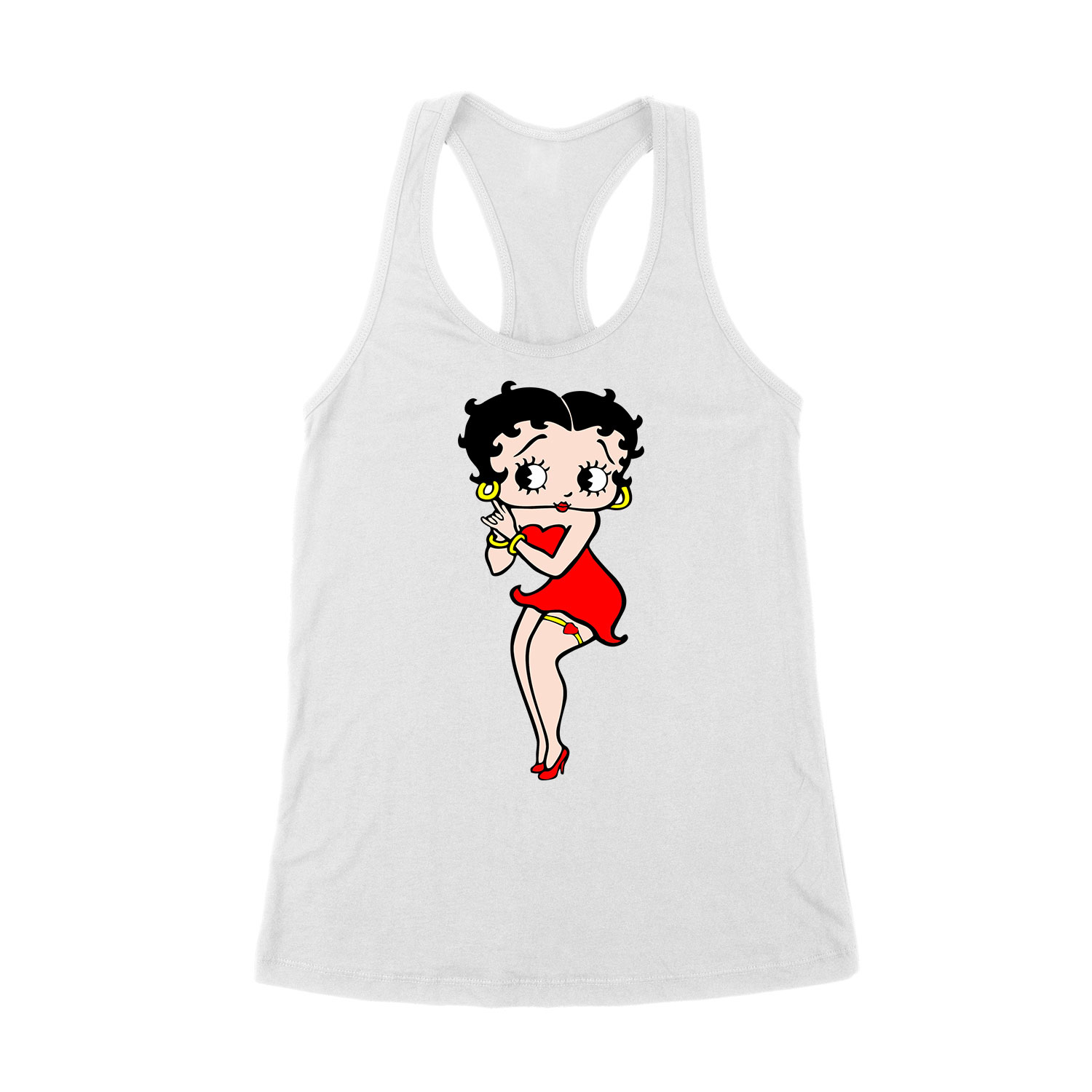 Betty Boop Fehér Női Trikó