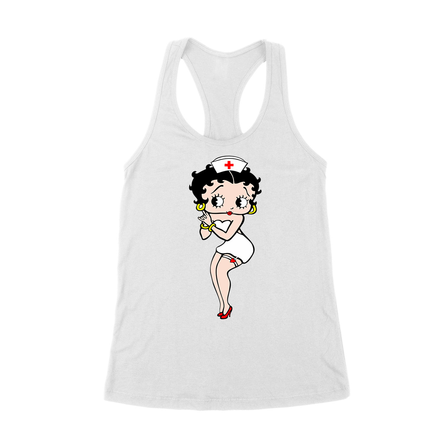 Betty Boop Fehér Női Trikó