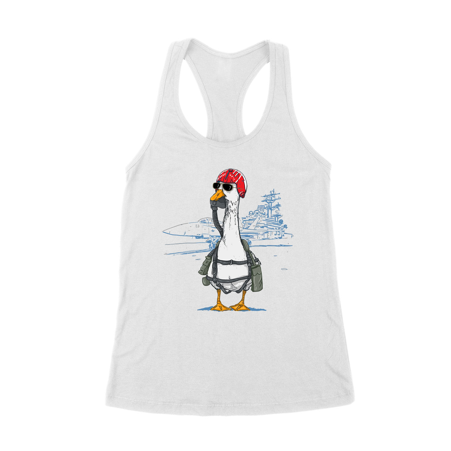 Goose Top Gun Fehér Női Trikó