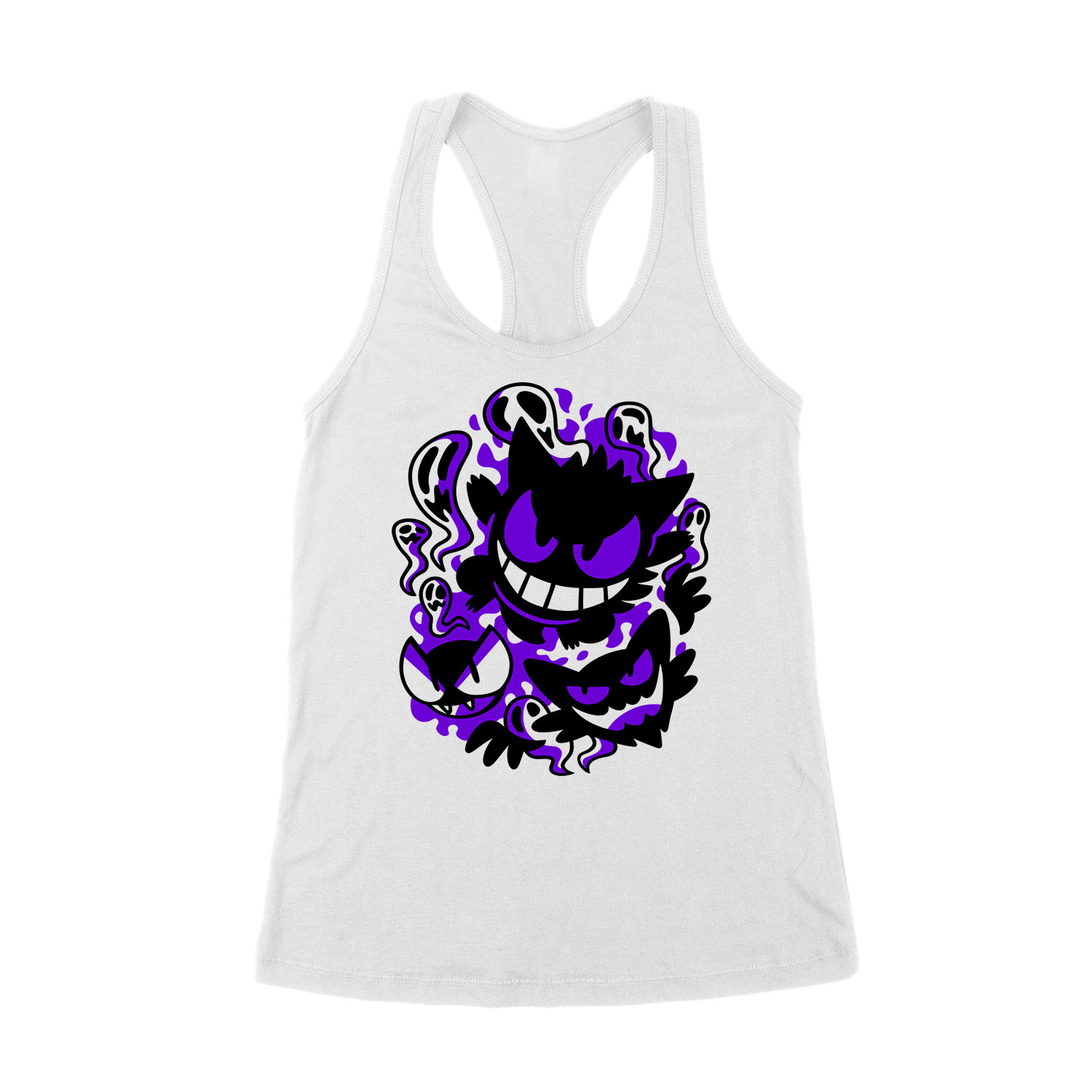 pokemon gastly gengar Fehér Női Trikó
