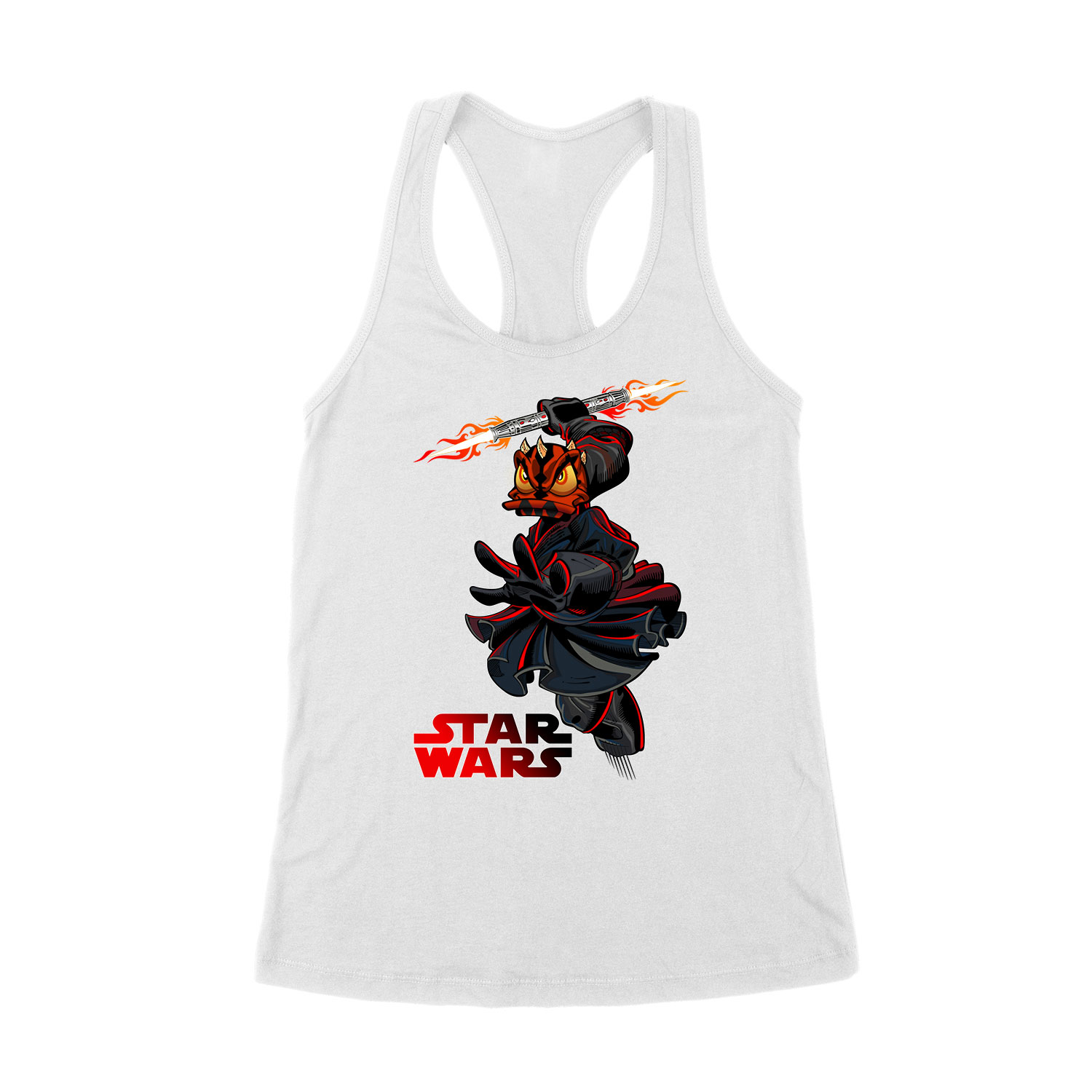 darth maul donald kacsa Fehér Női Trikó