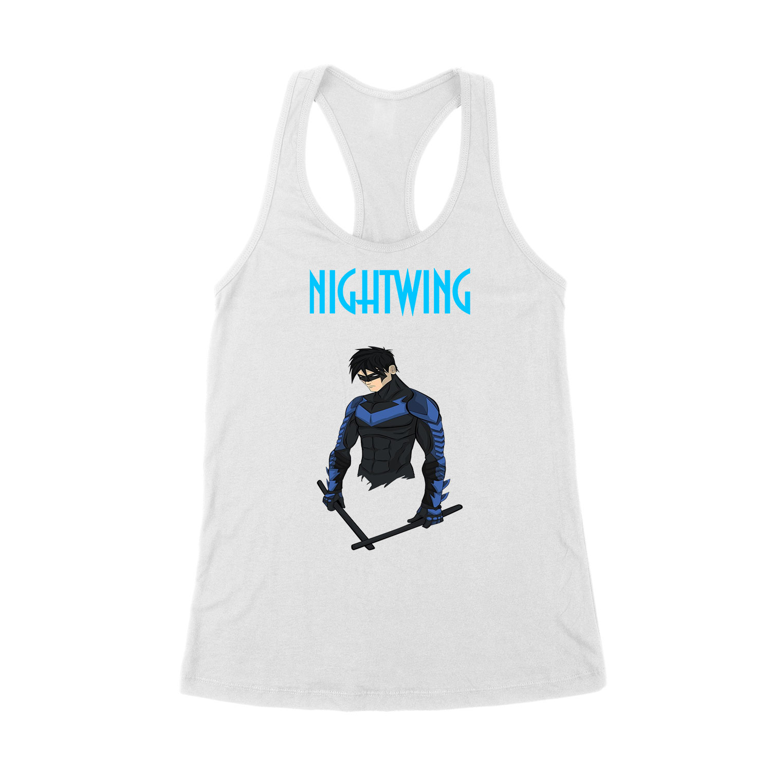 nightwing dc Fehér Női Trikó