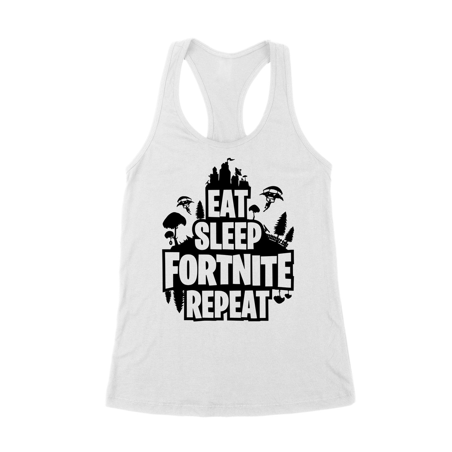 Fortnite battle royale Fehér Női Trikó