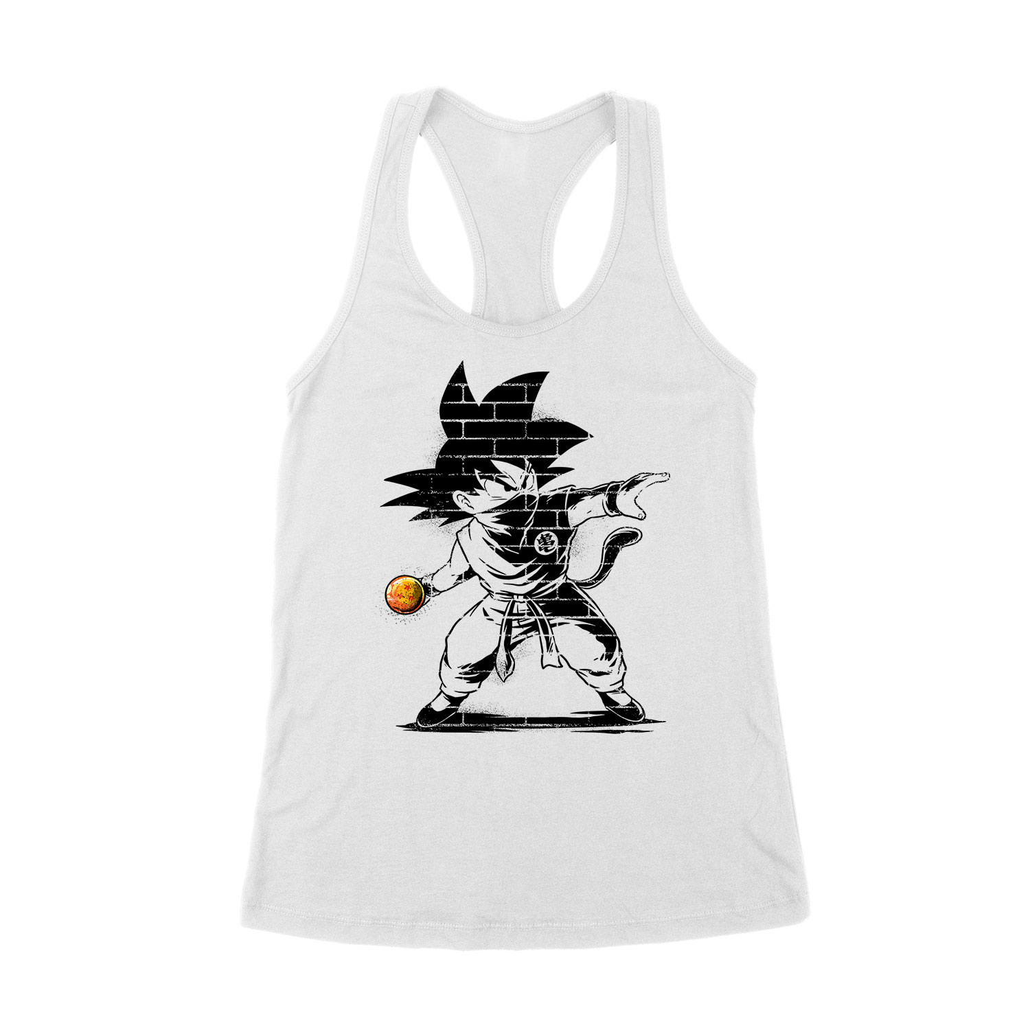 son goku dragon ball Fehér Női Trikó