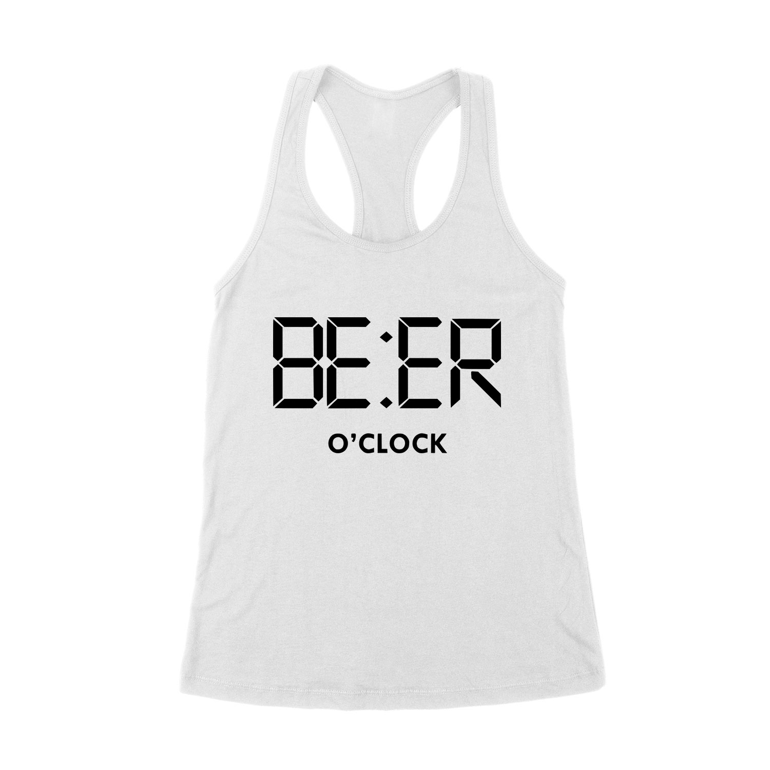 Vicces Sör Beer Oclock Fehér Női Trikó