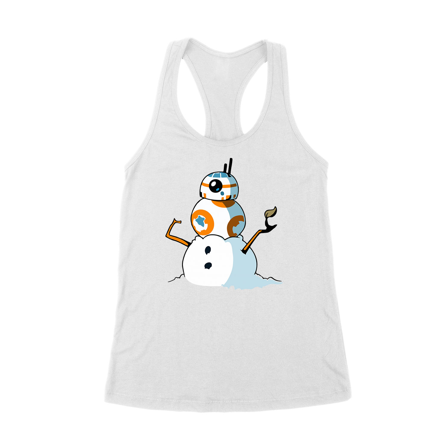 Star Wars BB8 Fehér Női Trikó
